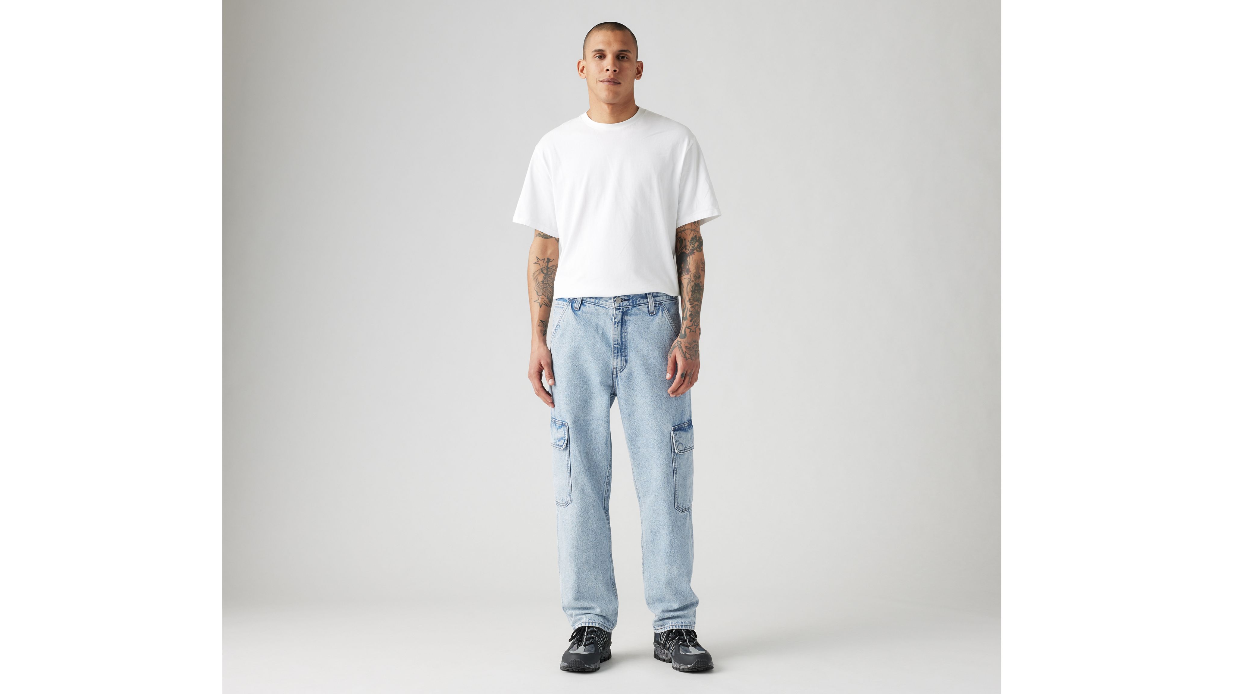 Levi's 568 Loose Straight Linen Blend Jeans At The Laundromat Ltwt In My Pockets Full