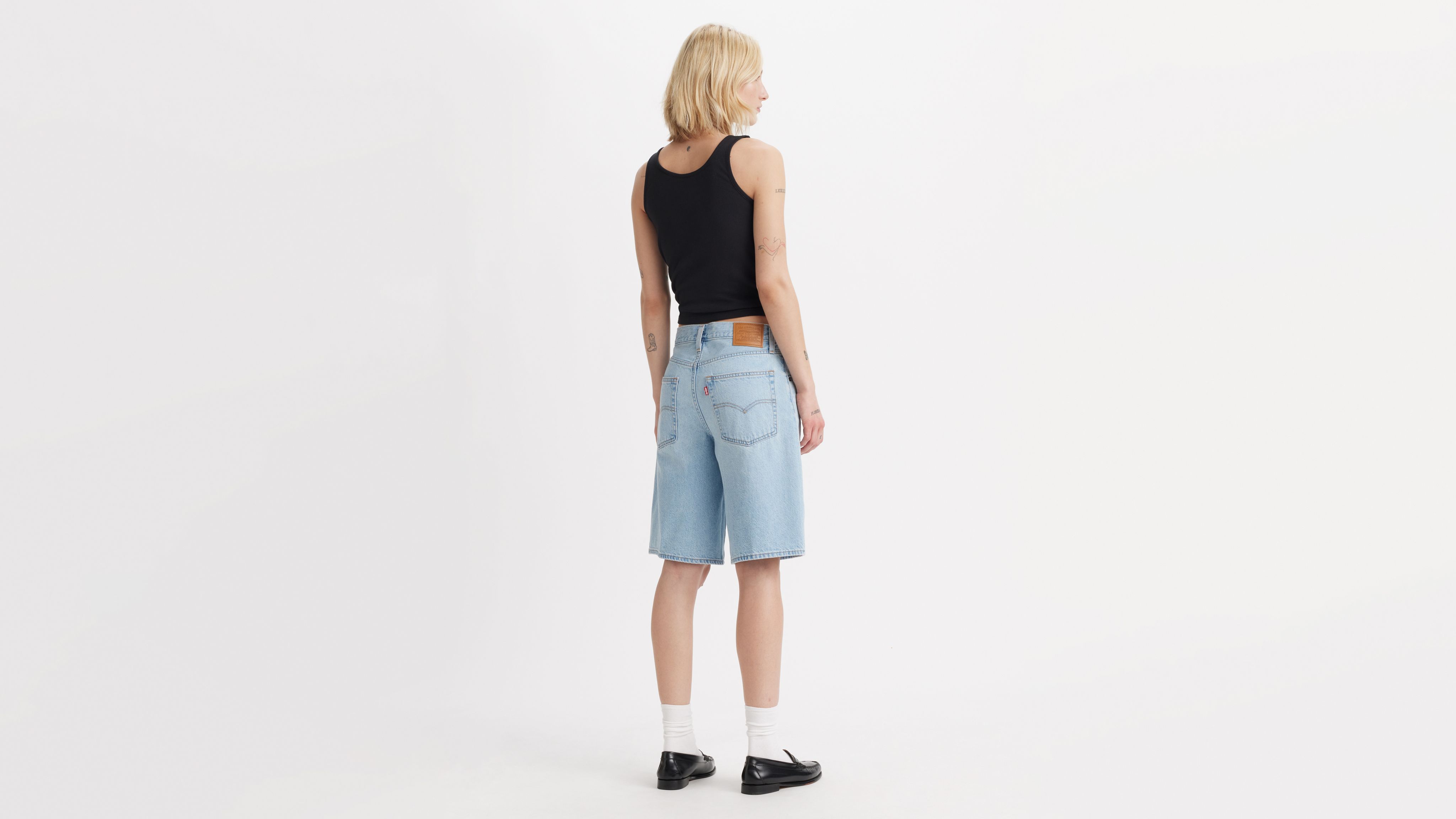 Shop Levi's Baggy Dad Jorts In Pick Sides