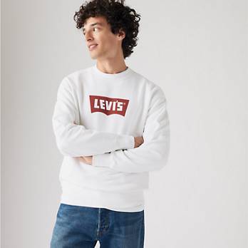 Graphic Crewneck Sweatshirt - White | Levi's® US Graphic Crewneck Sweatshirt - White | Levi's® US