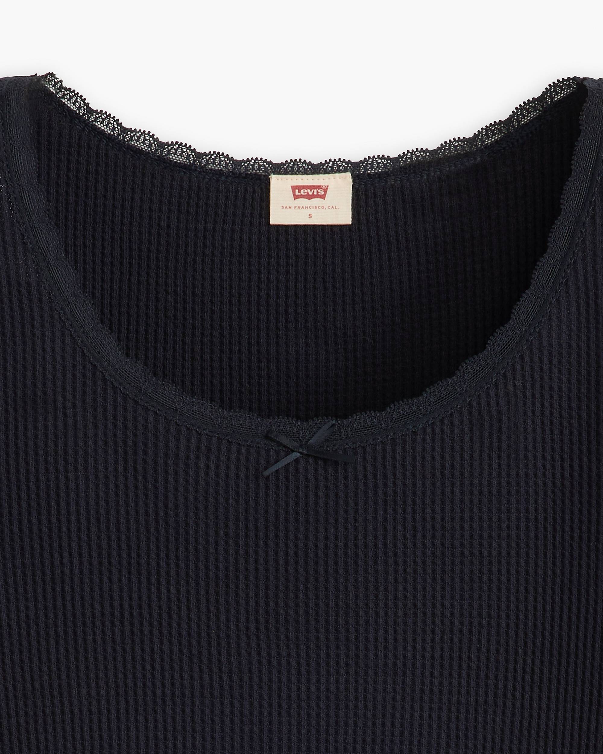 Dry Goods Waffle Long Sleeve T-shirt - Blue | Levi's® US Dry Goods Waffle Long Sleeve T-shirt - Blue | Levi's® US