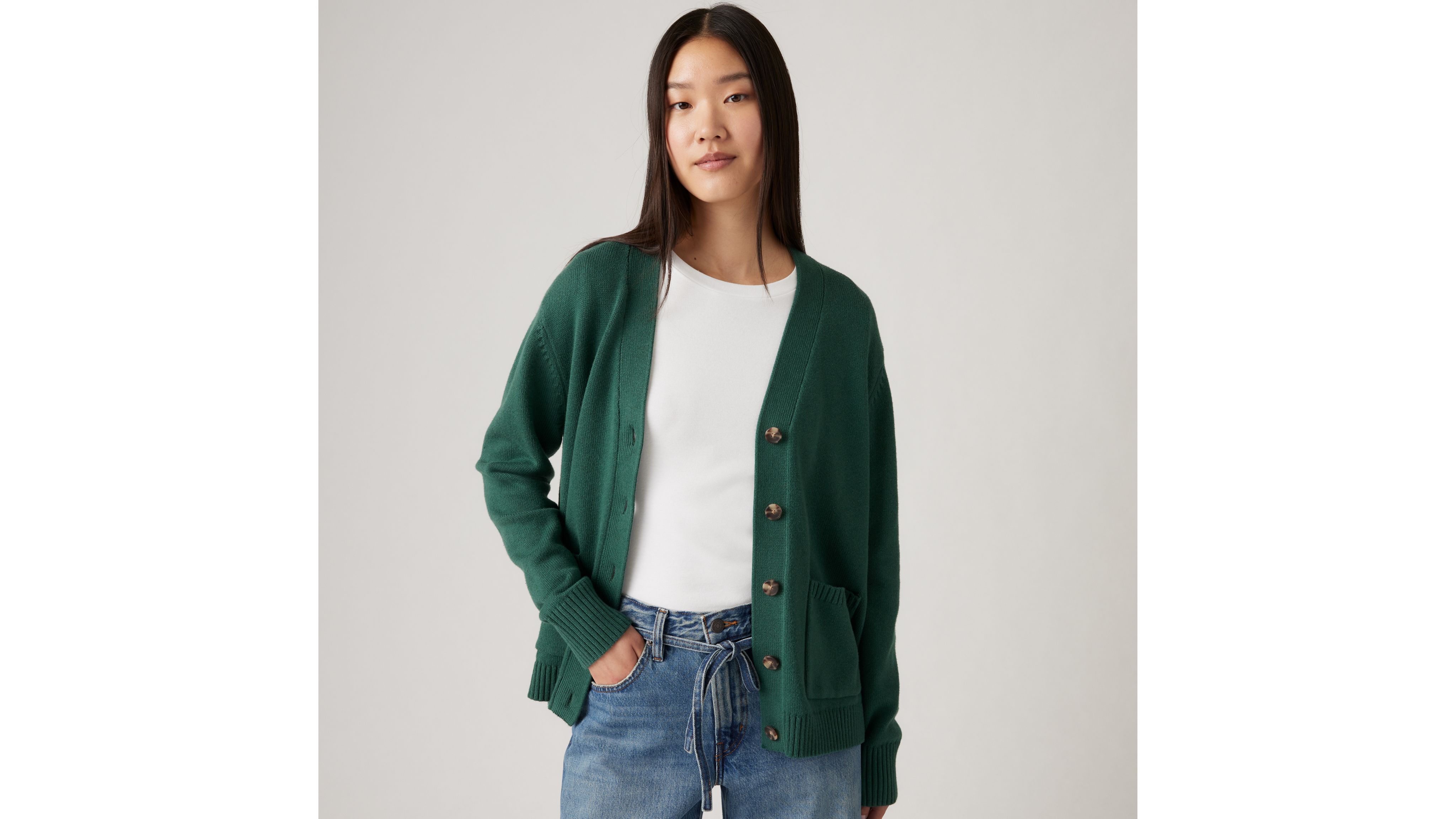 Boyfriend Pocket Cardigan 1