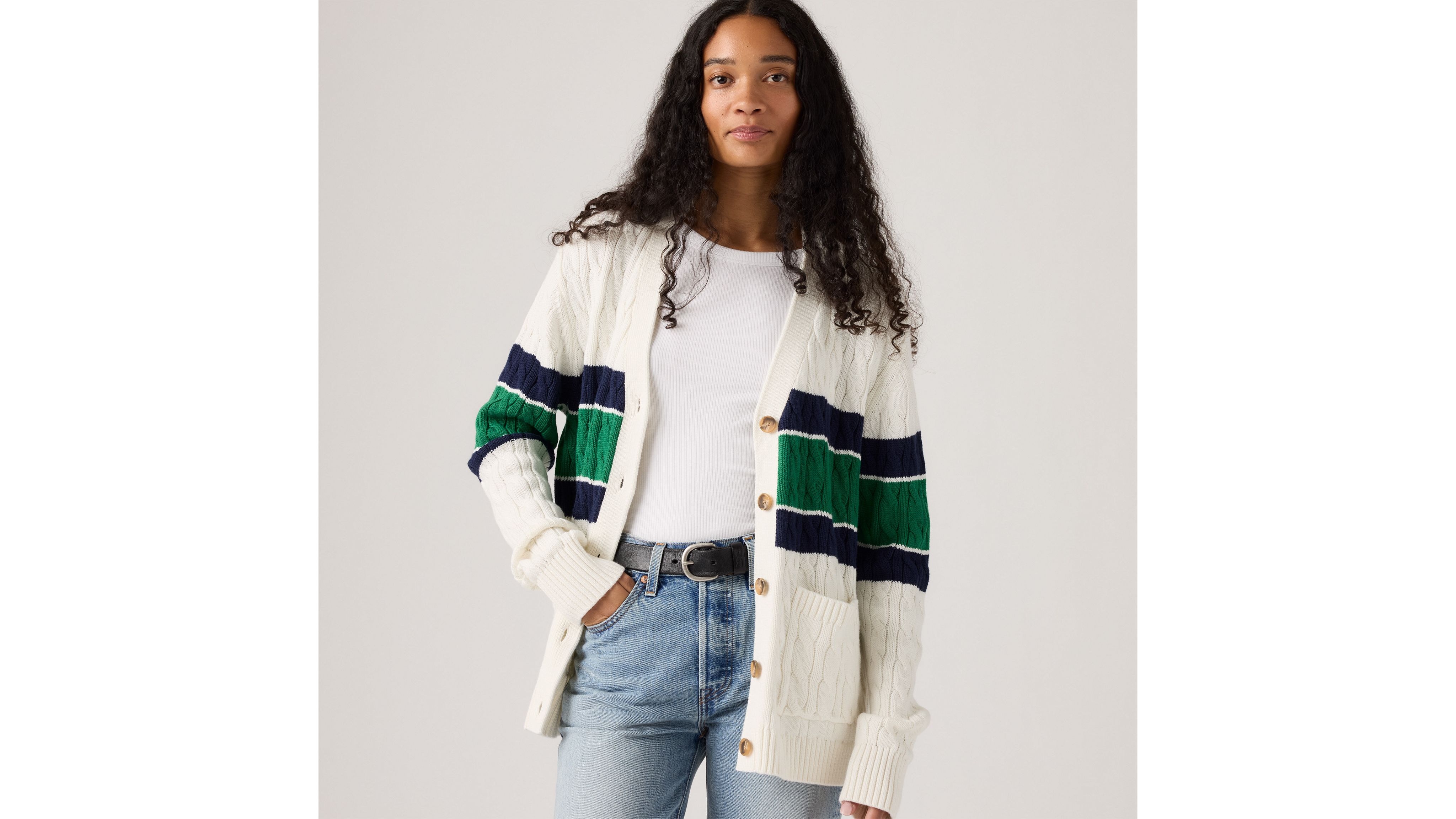 Boyfriend Pocket Cardigan 1