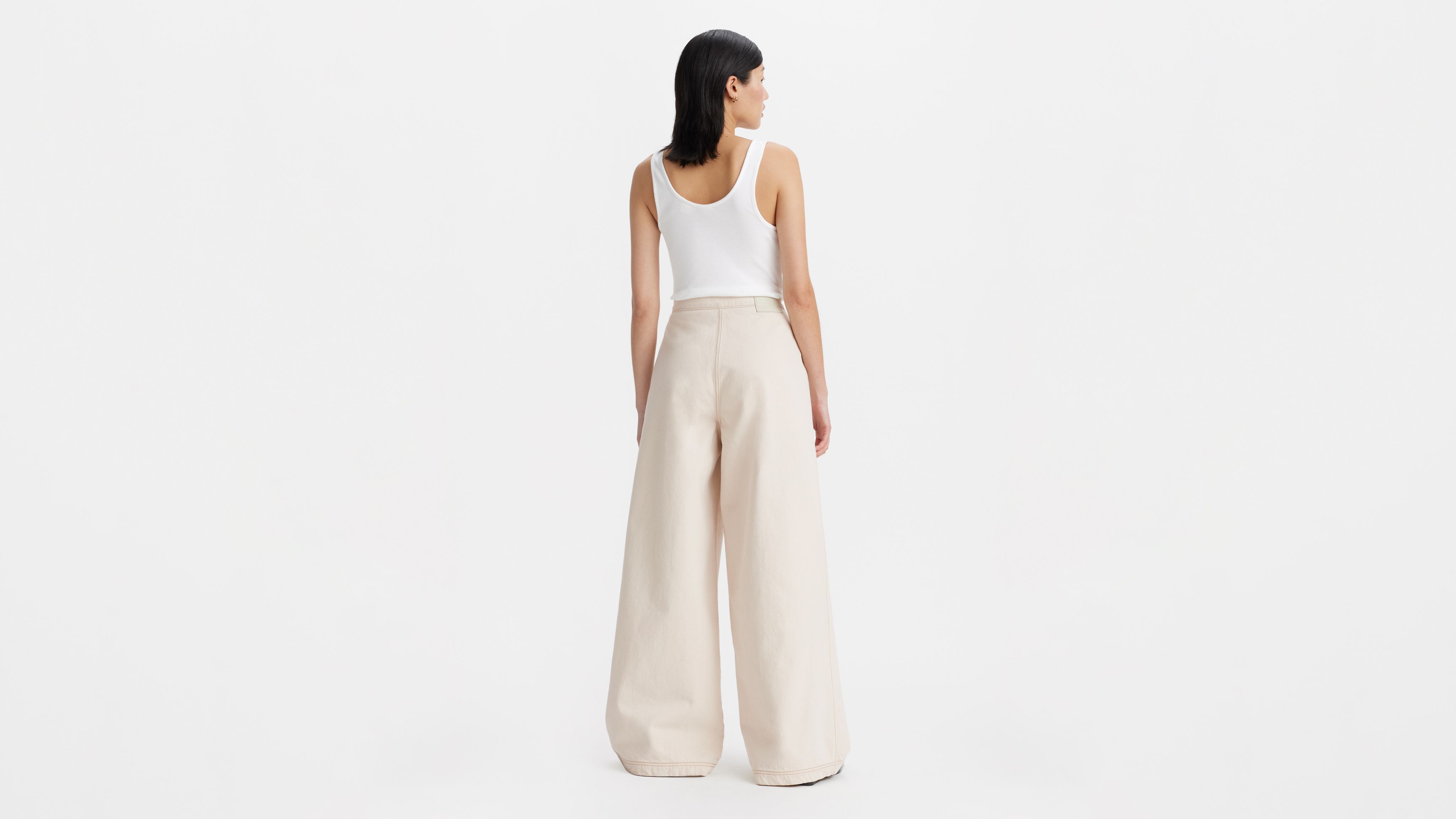 Japanese Denim Pleated Trousers 3