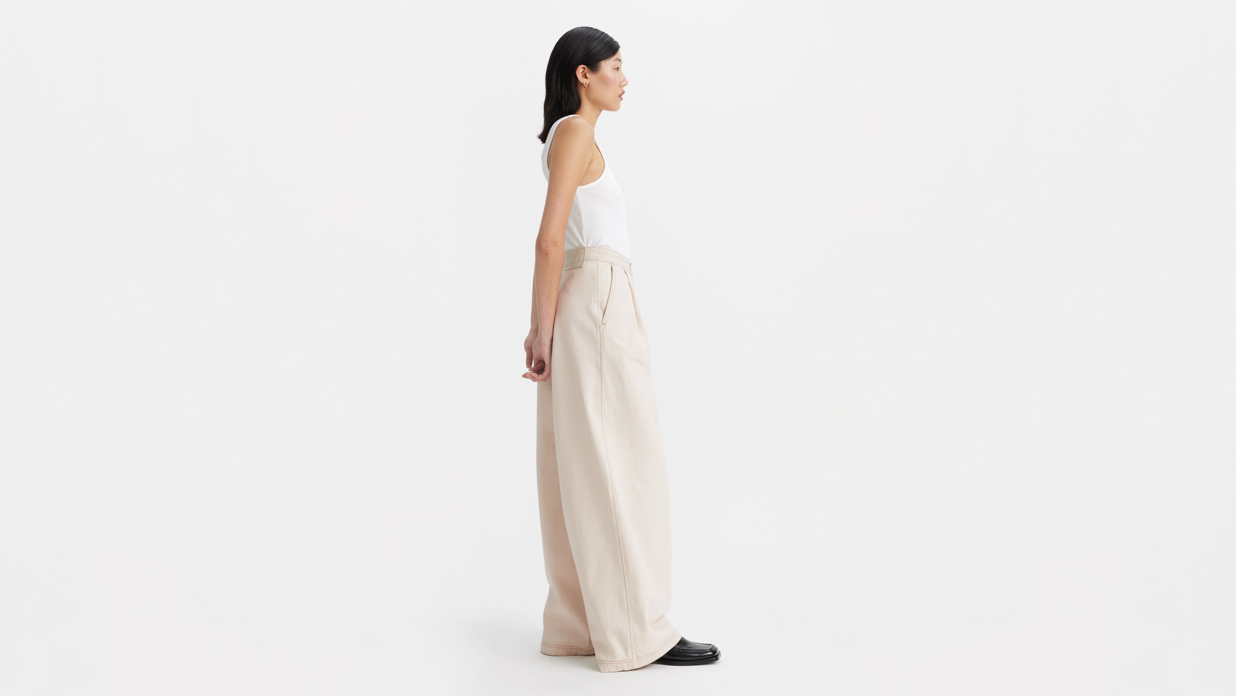 Japanese Denim Pleated Trousers 4