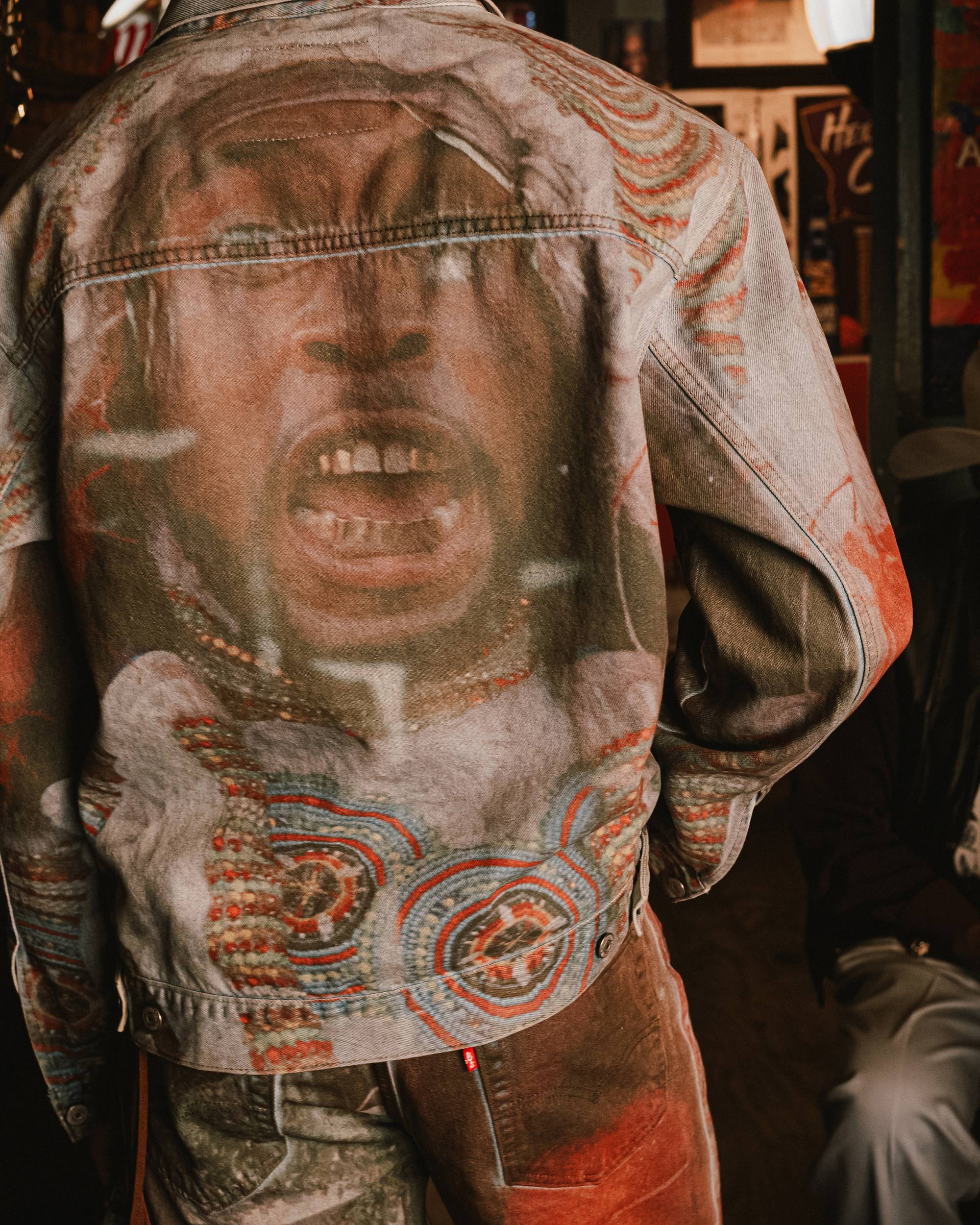 Levi's® X Denim Tears Photo Trucker Jacket - Multi-color Levi's® X Denim Tears Photo Trucker Jacket - Multi-color
