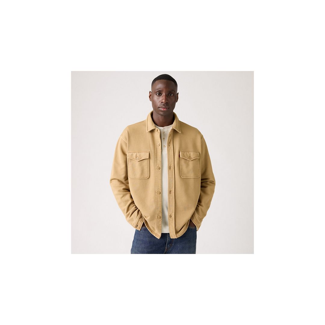 Levi's Bayview Soft Worker Sweatshirt In Neutral
