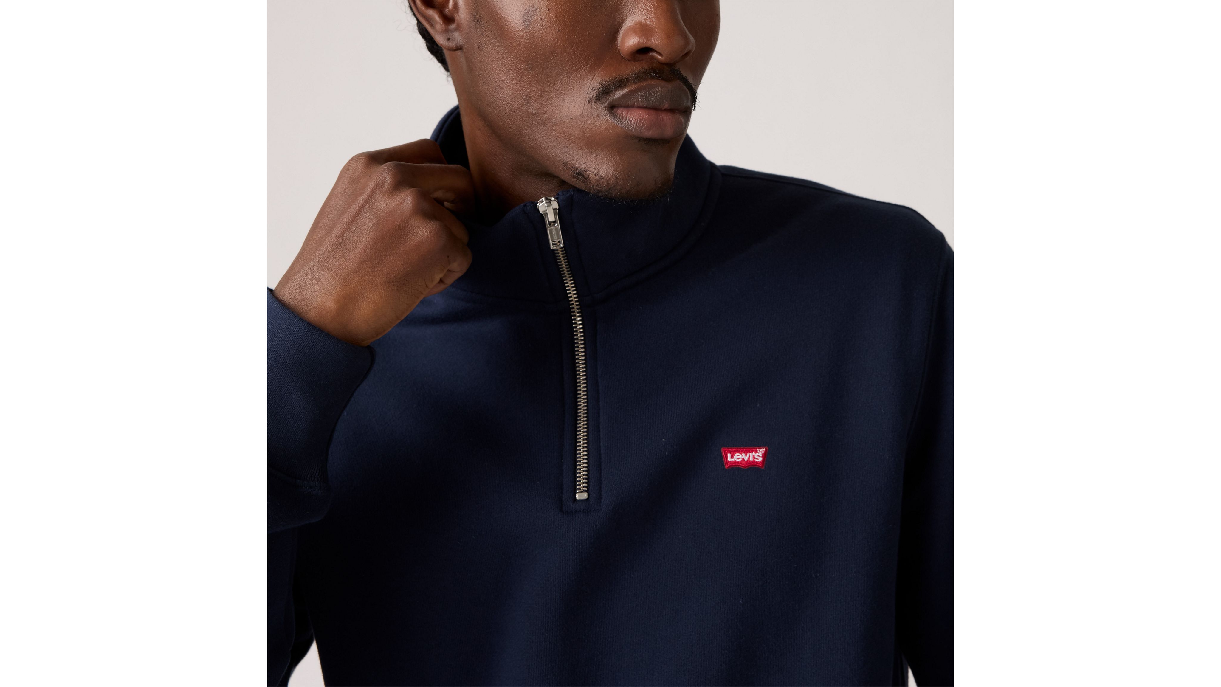 Pullover Original Housemark con cerniera a tre quarti 4