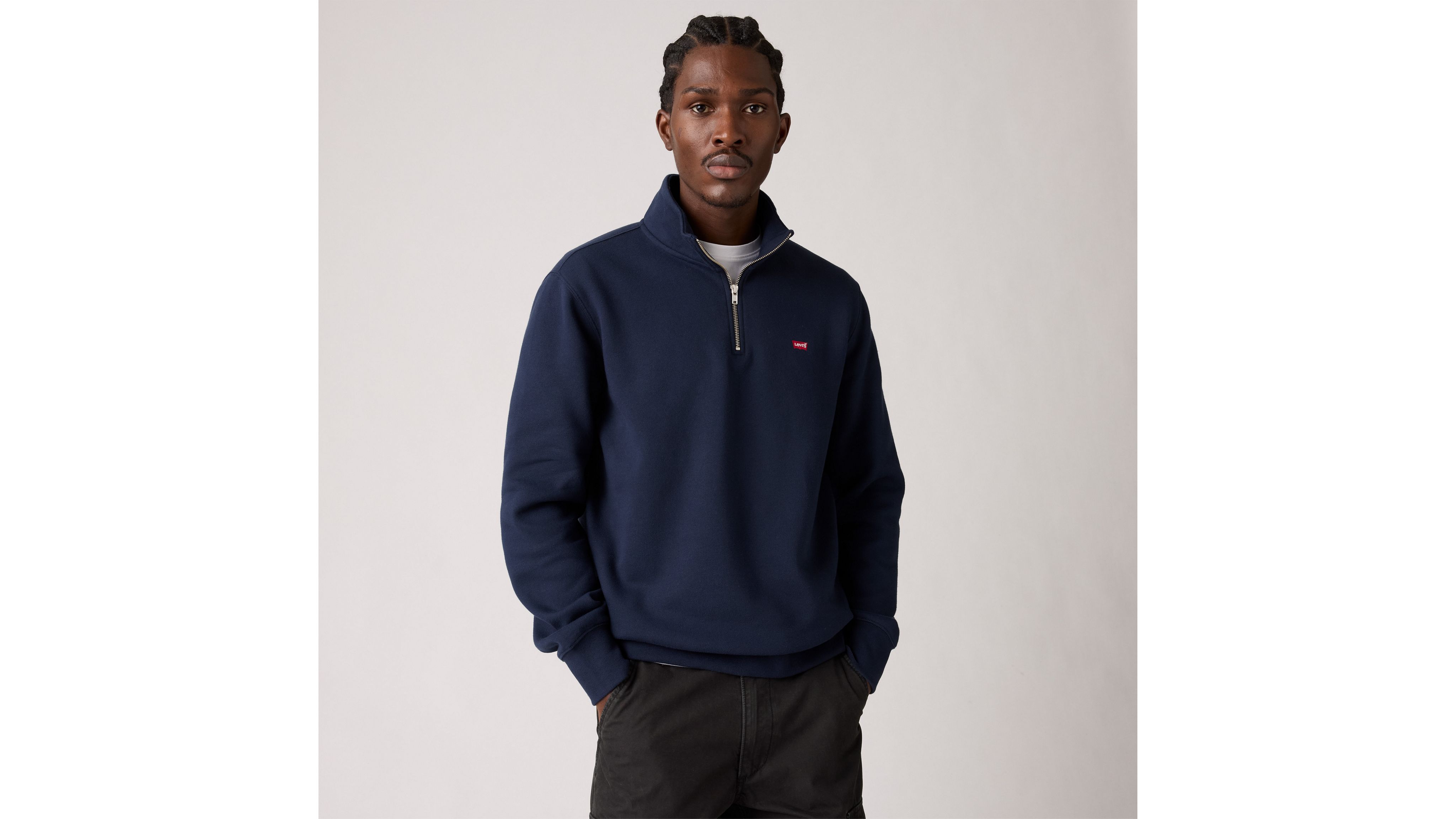 Pullover Original Housemark con cerniera a tre quarti 1