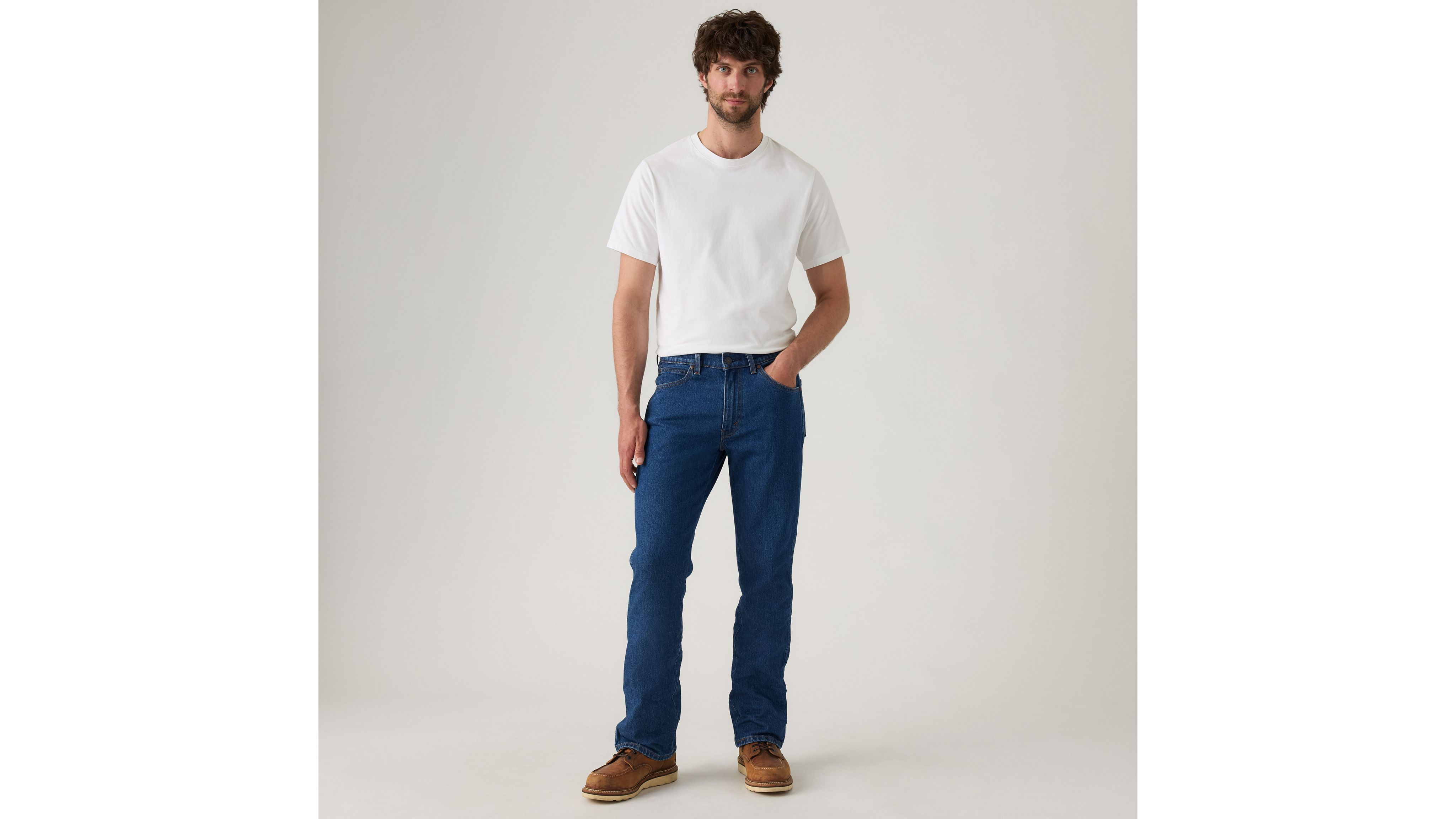 537™ Western Bootcut Jeans - Blue | Levi's® GB