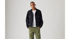 Embarcadero Station Jacket — Love Your Smile - Dark Wash 2