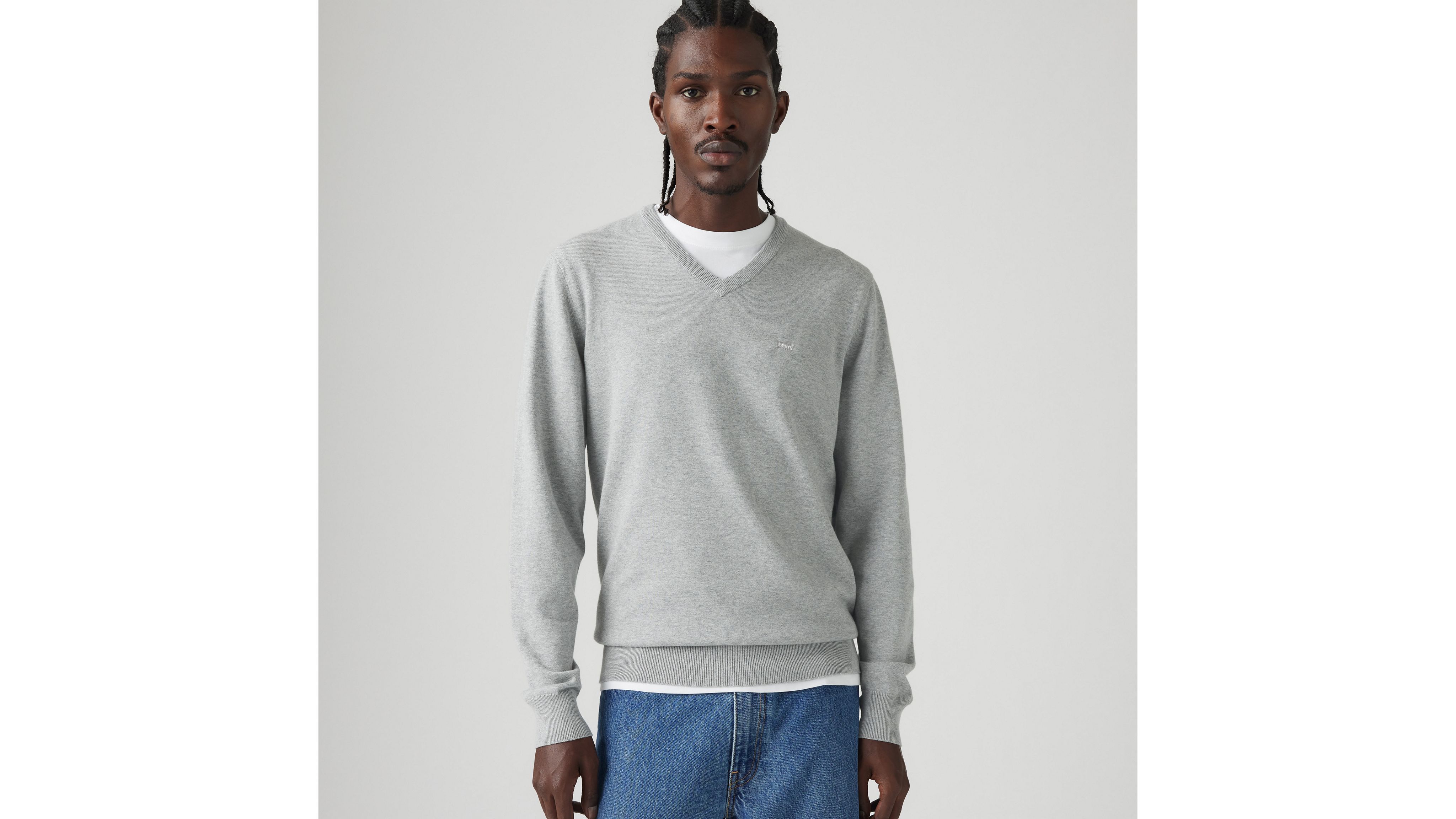 V-Neck Housemark Sweater 1