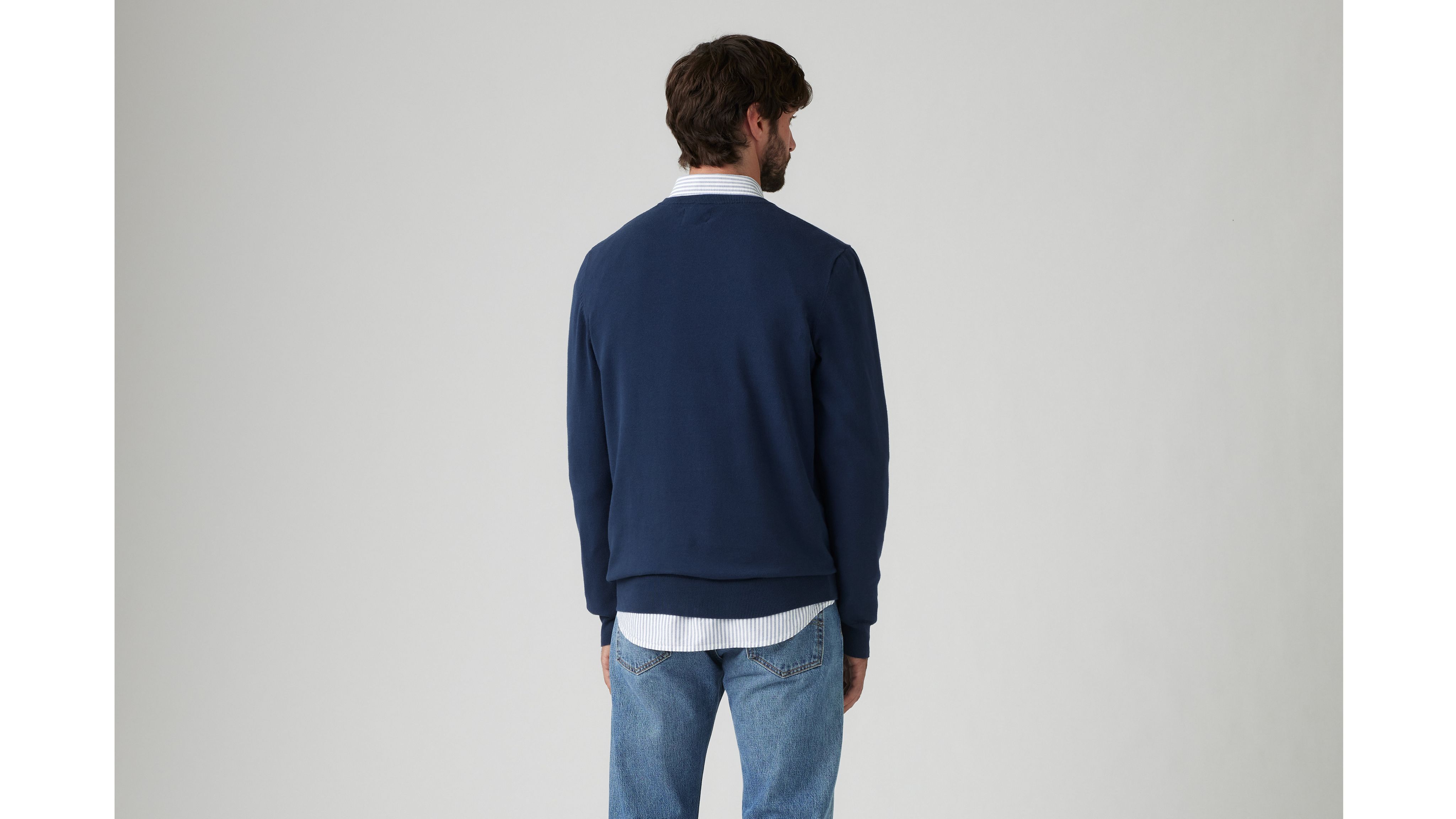 V-Neck Housemark Sweater 3