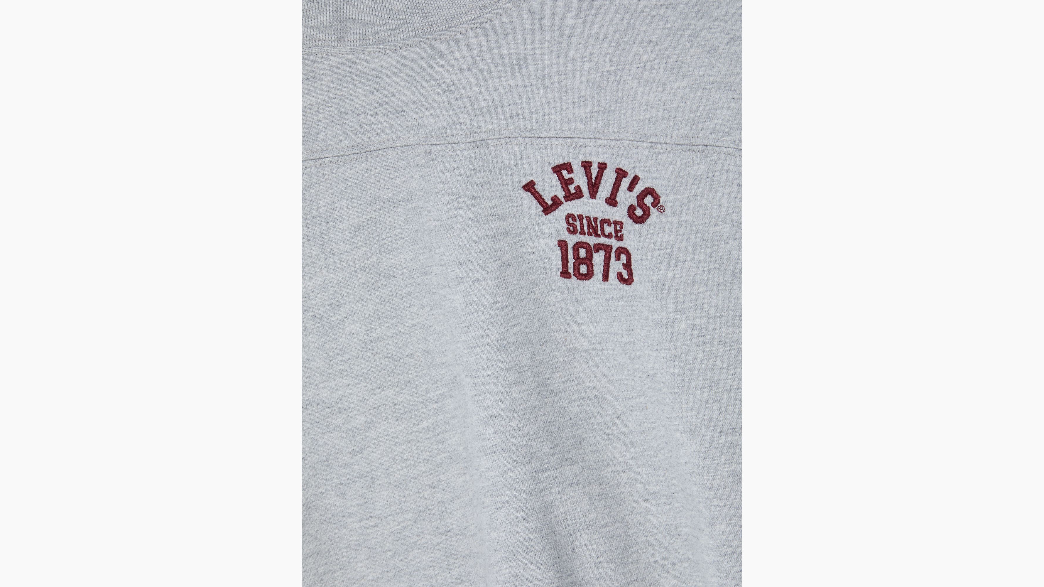 Graphic Crop Football Tee 8