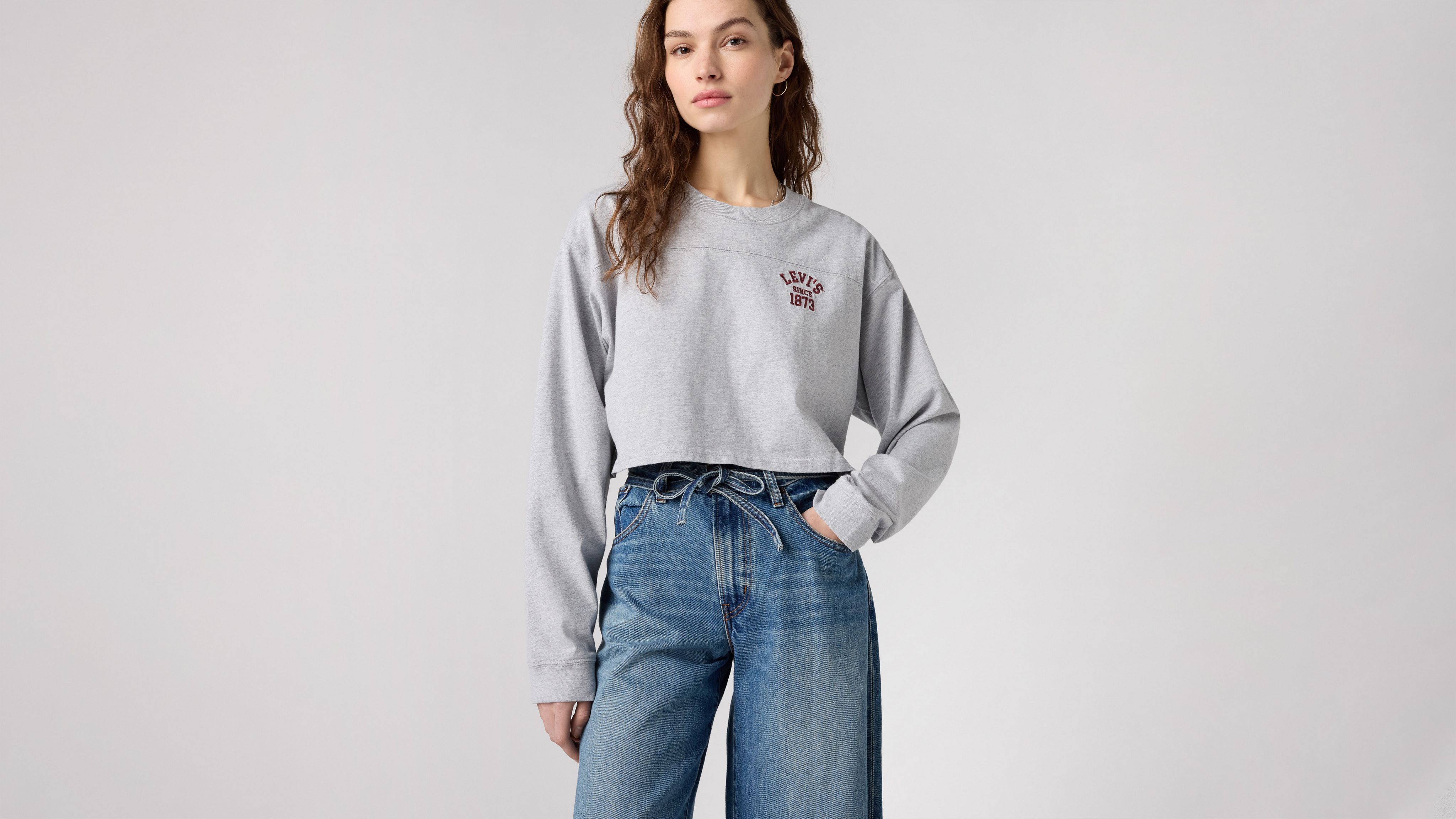 Graphic Crop Football Tee 1