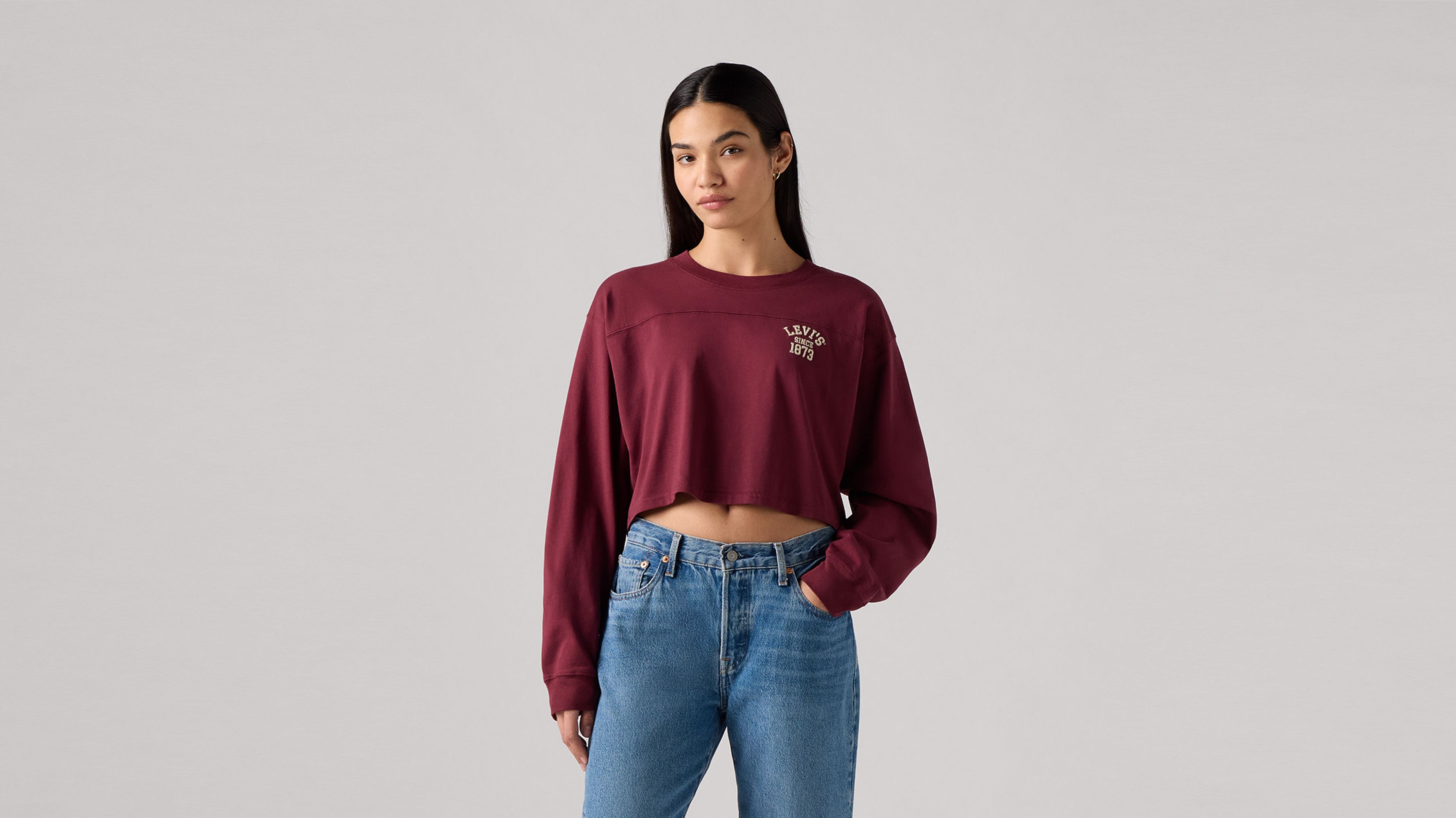 Graphic Crop Football Tee 2