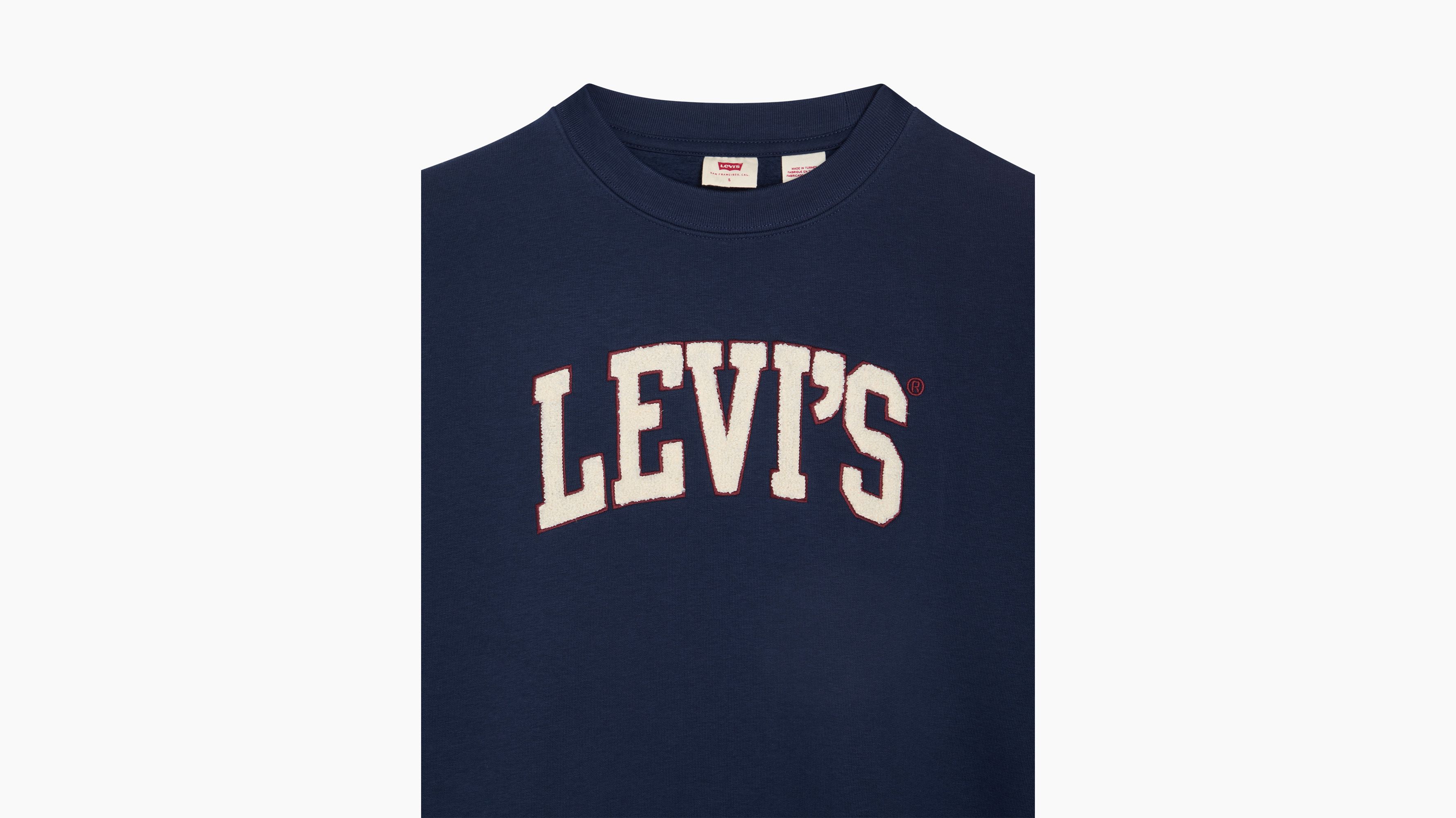 Graphic Salinas sweatshirt met ronde hals 7