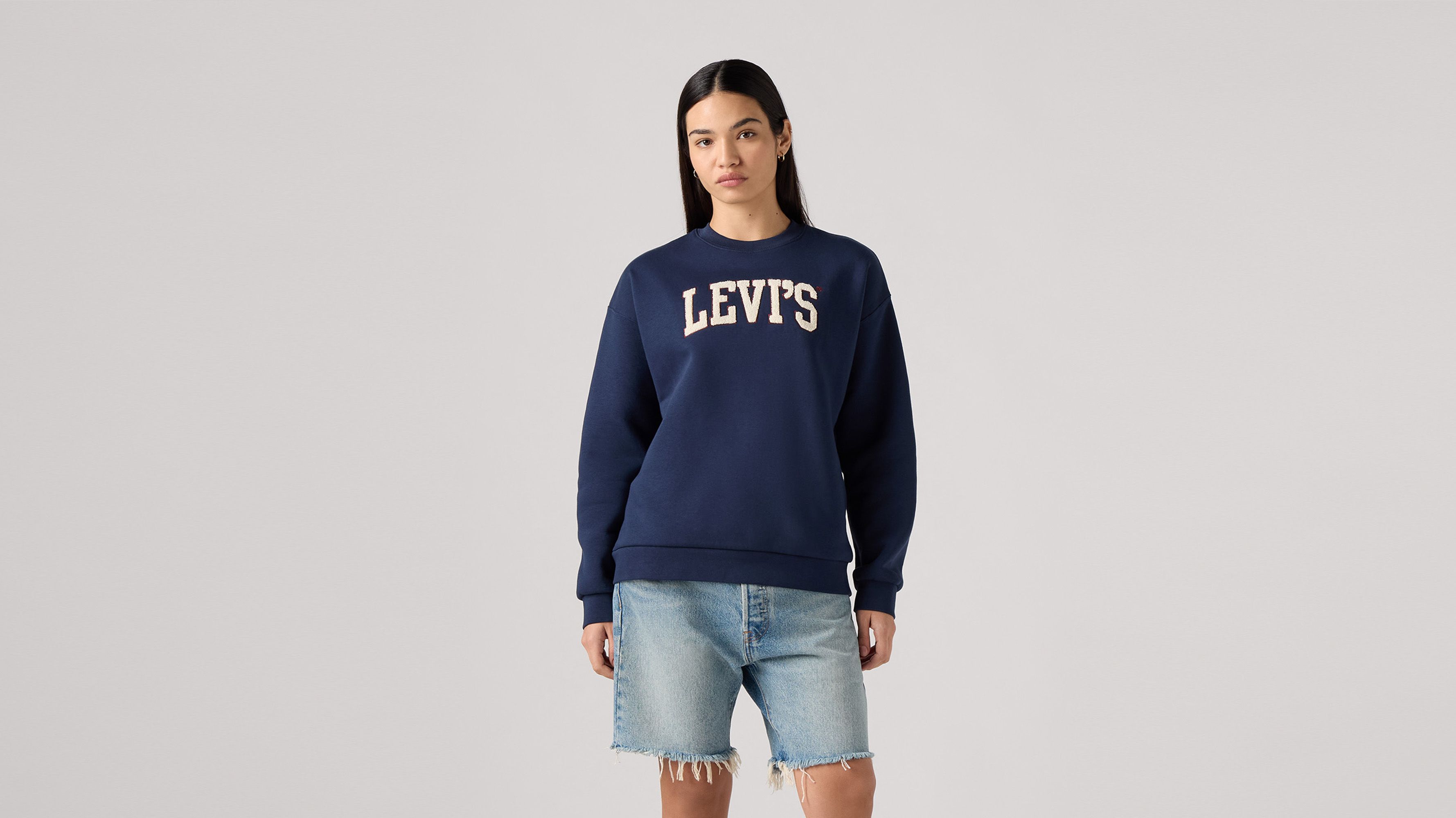 Graphic Salinas sweatshirt met ronde hals 2