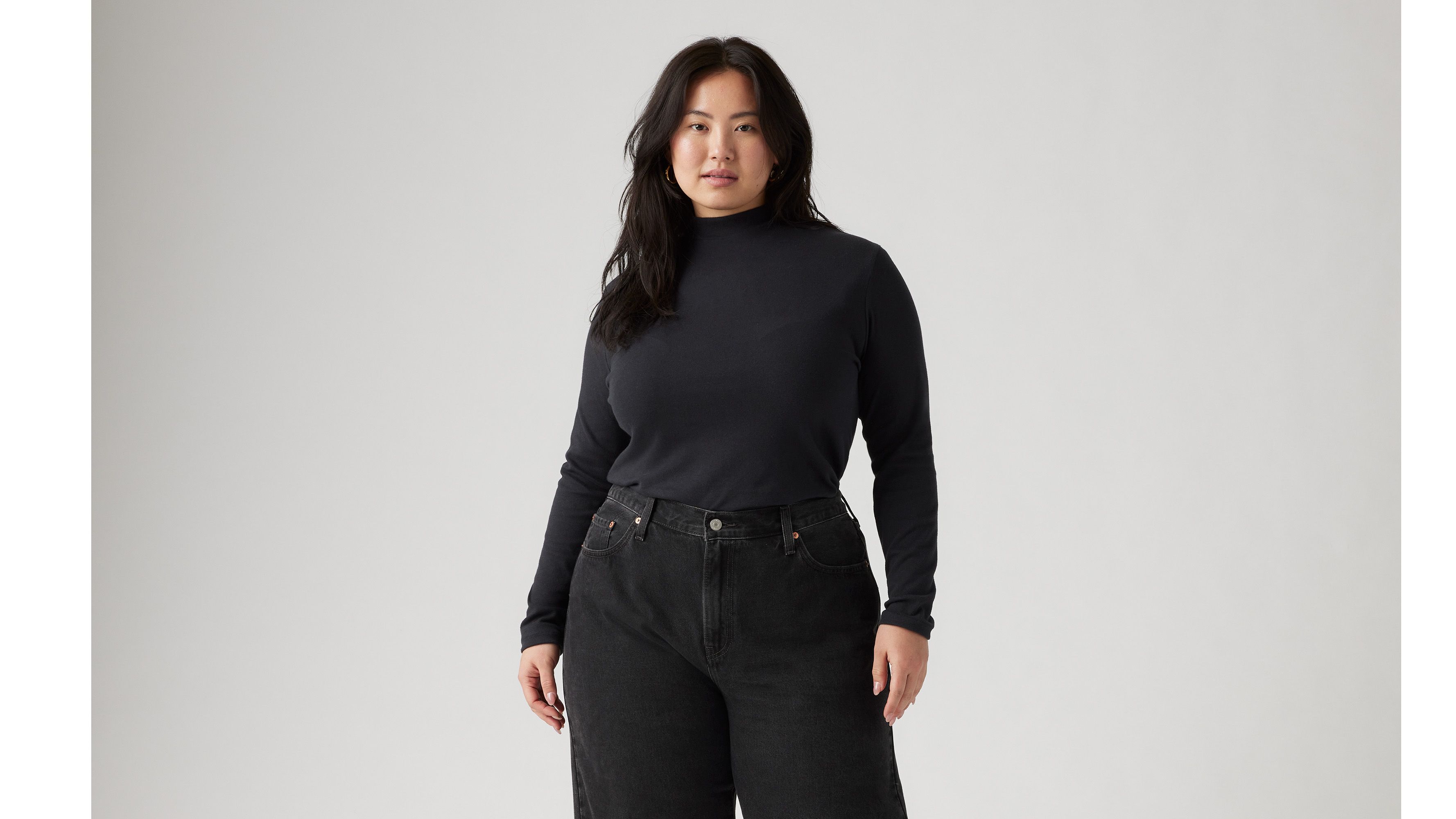 Effortless Long Sleeve Tee (Plus Size) 1