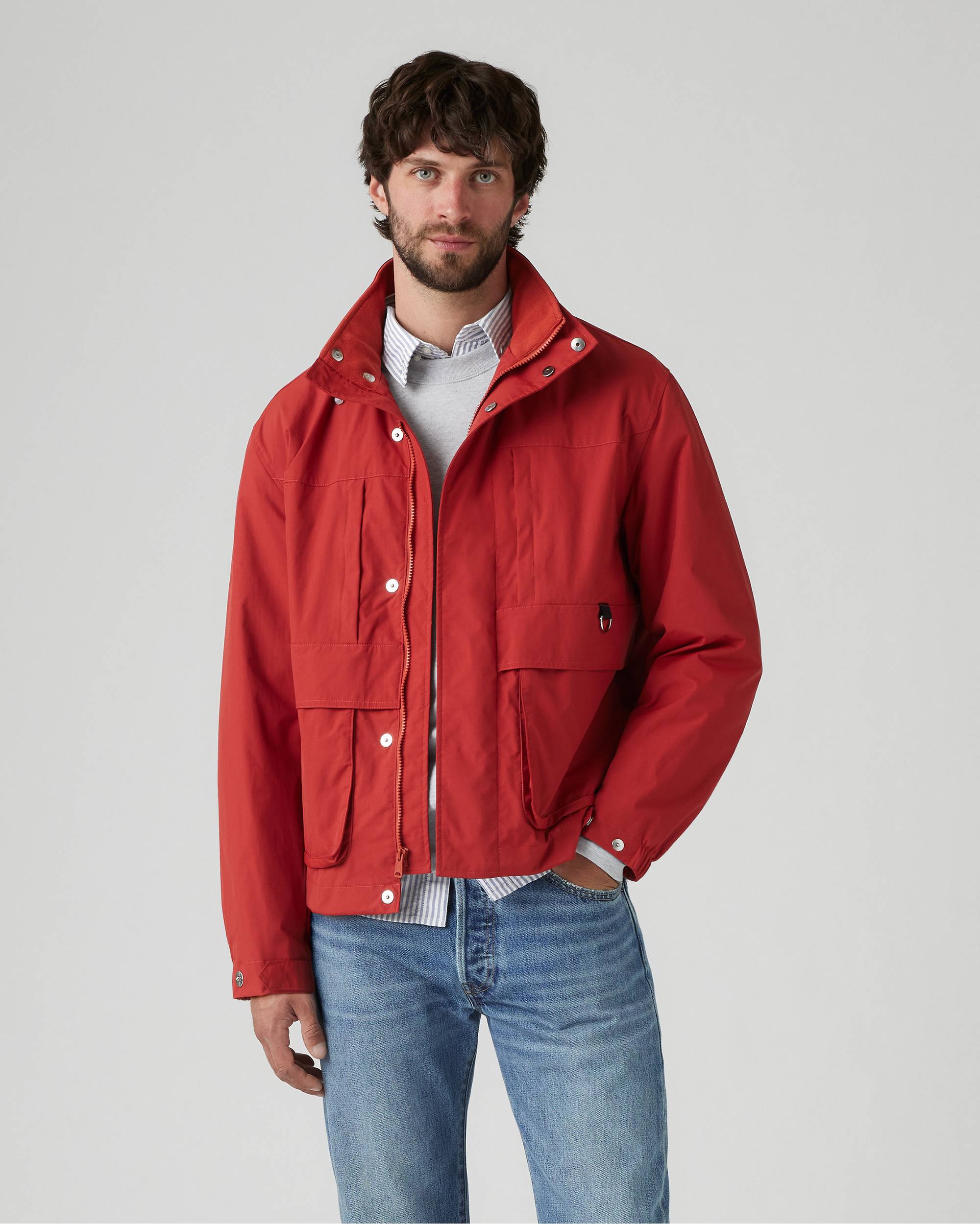 Tehama Utility Jacket - Red | Levi's® US Tehama Utility Jacket - Red | Levi's® US