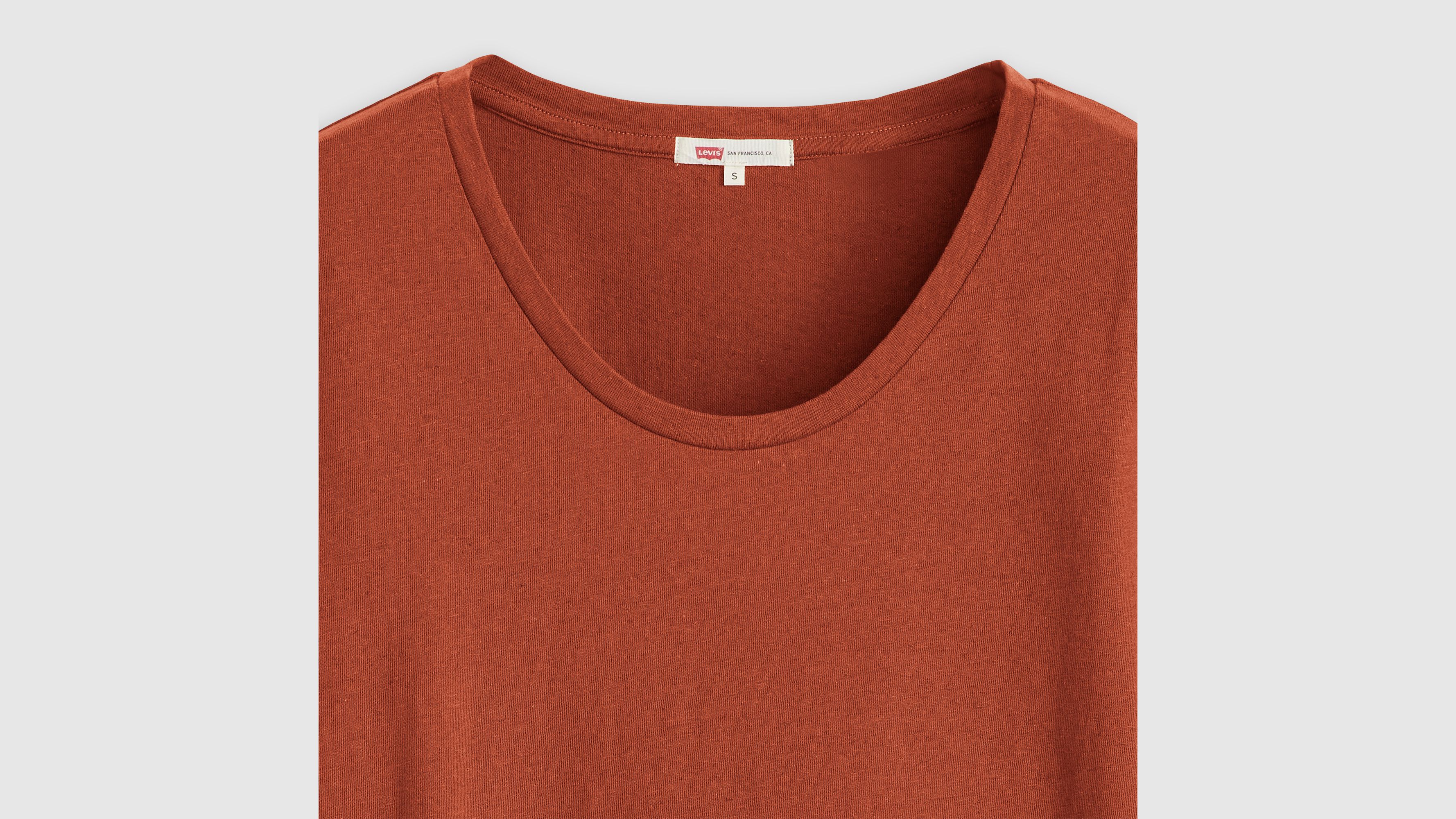 Bridget Cotton Linen Short Sleeve T-Shirt 6