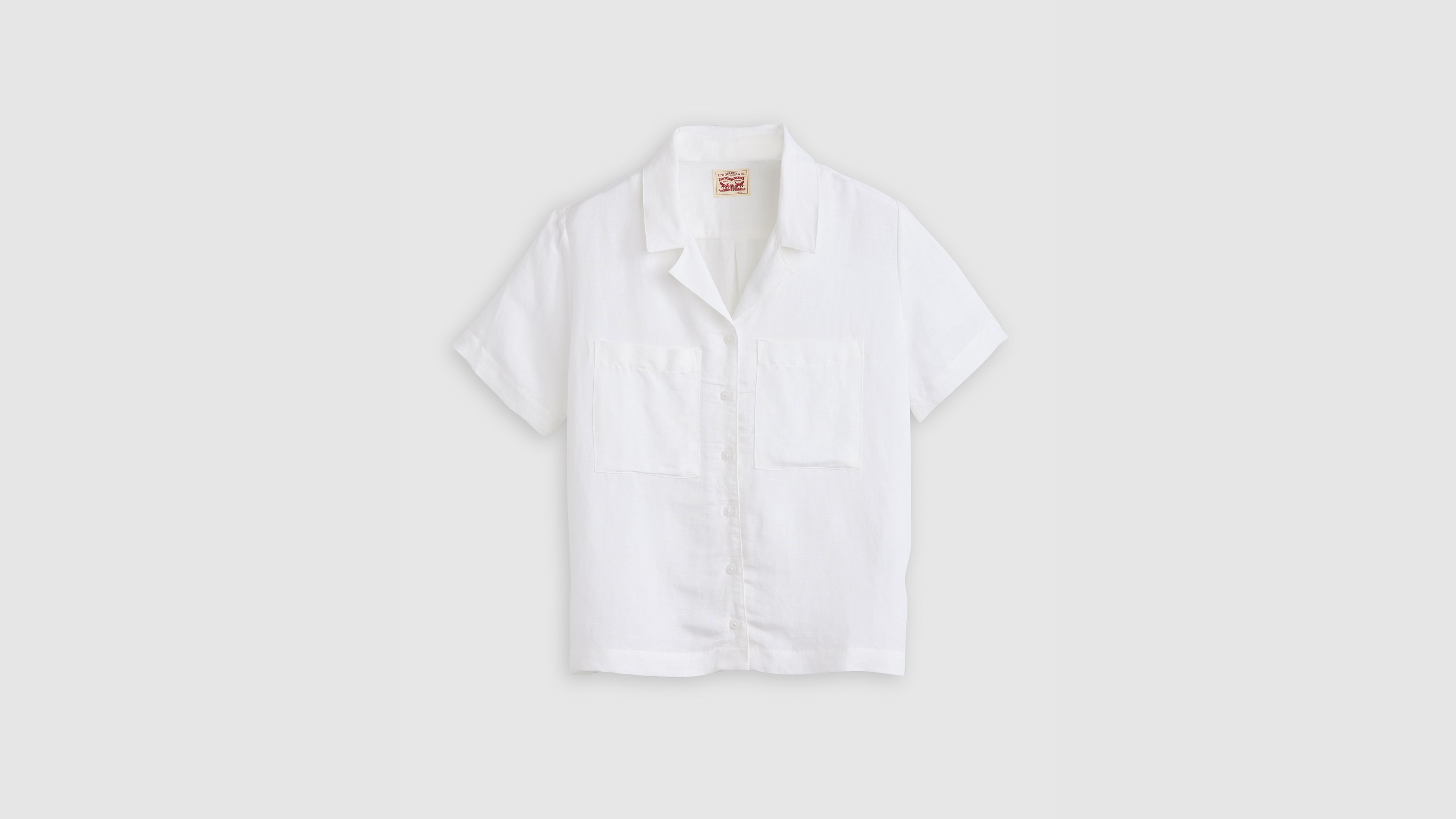 Sonny Linen Blend Camp Shirt