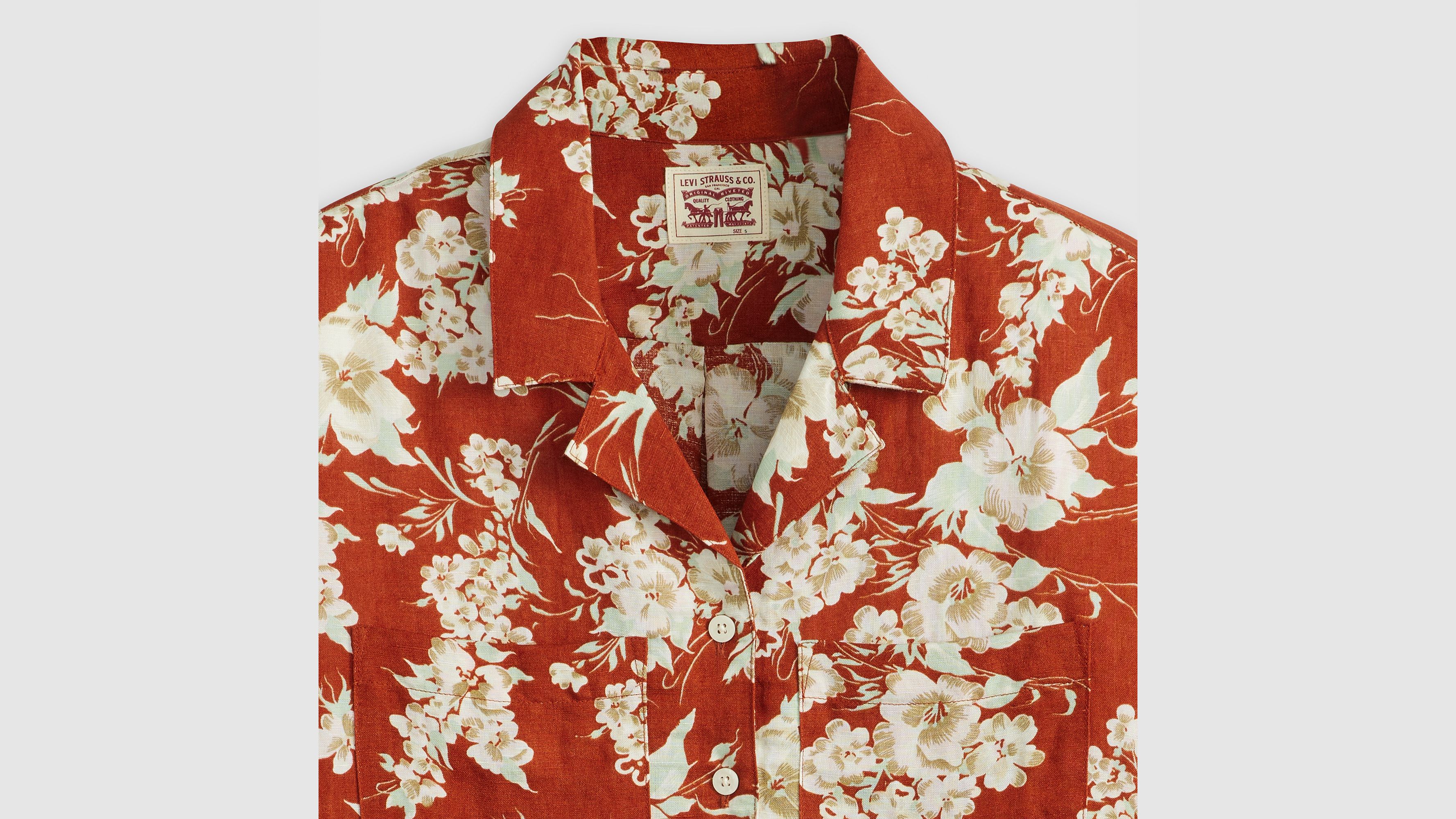 Sonny Linen Blend Camp Shirt 6