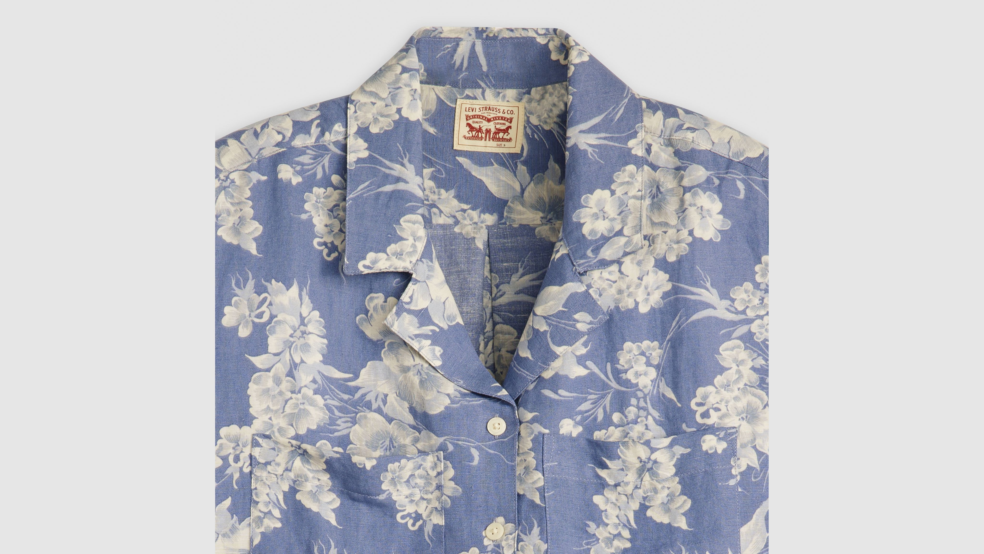 Sonny Linen Blend Camp Shirt 6