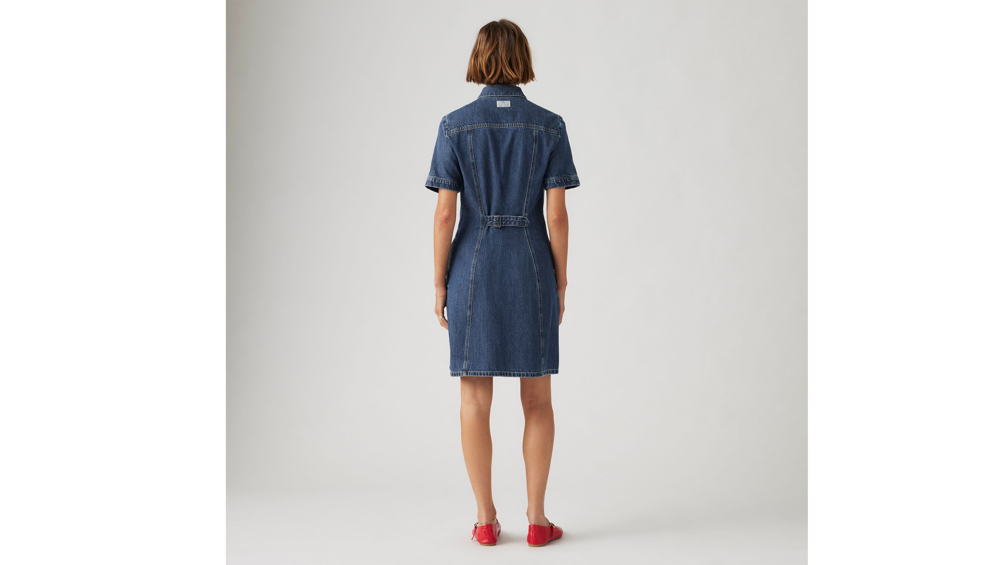 Shop Levi's Rinoa Denim Dress In Sledge Sister
