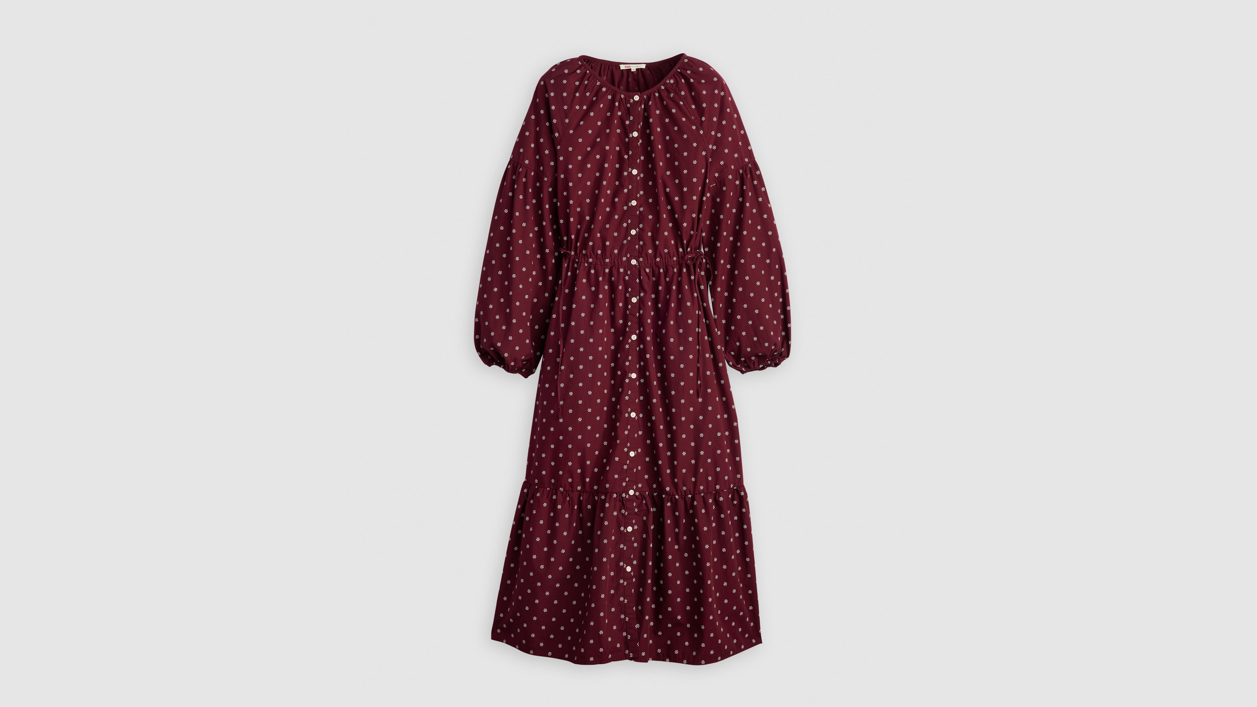 Levi's Jolene Maxi Dress In Red