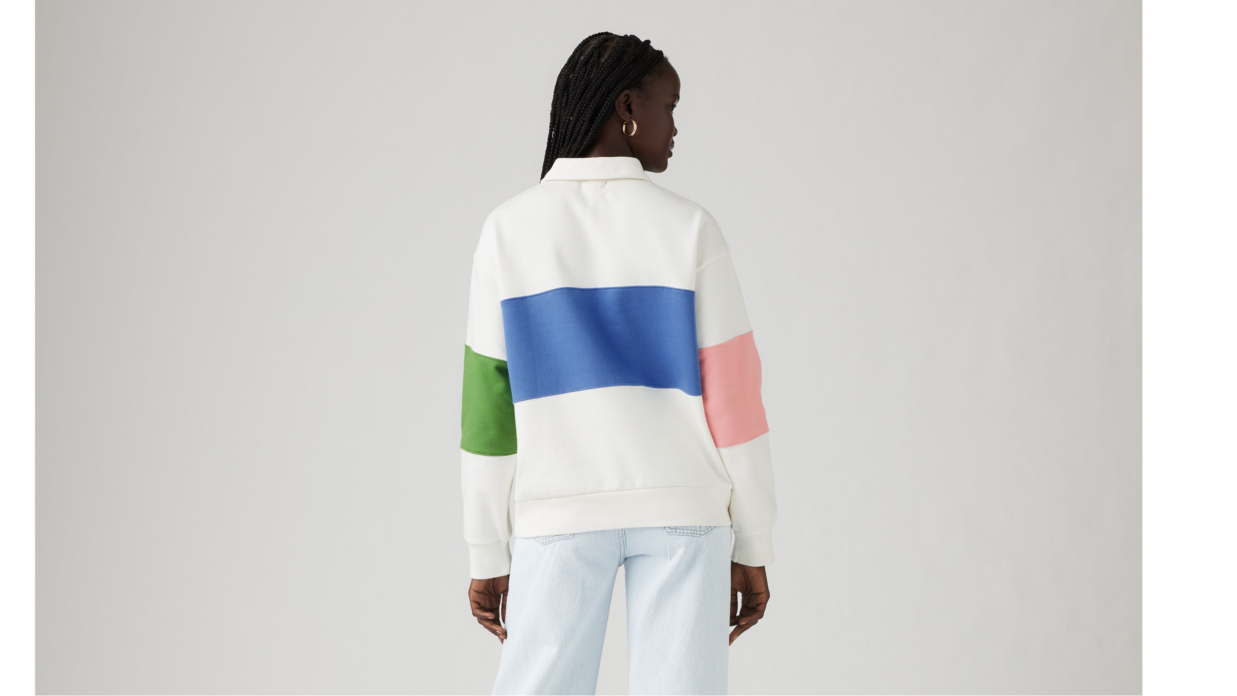 Graphic Popover Fleece Sweatshirt 3