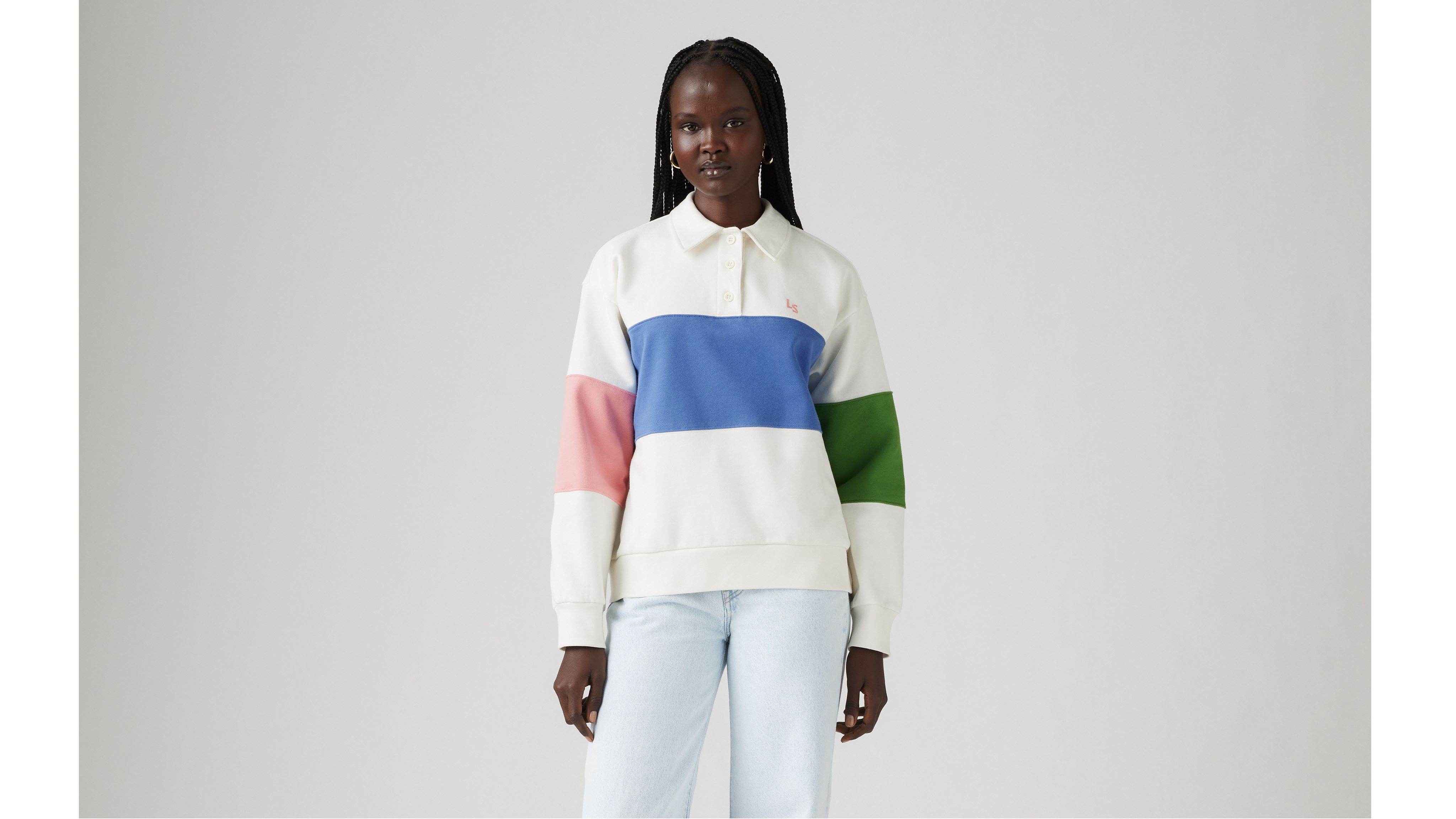 Graphic Popover Fleece Sweatshirt 2