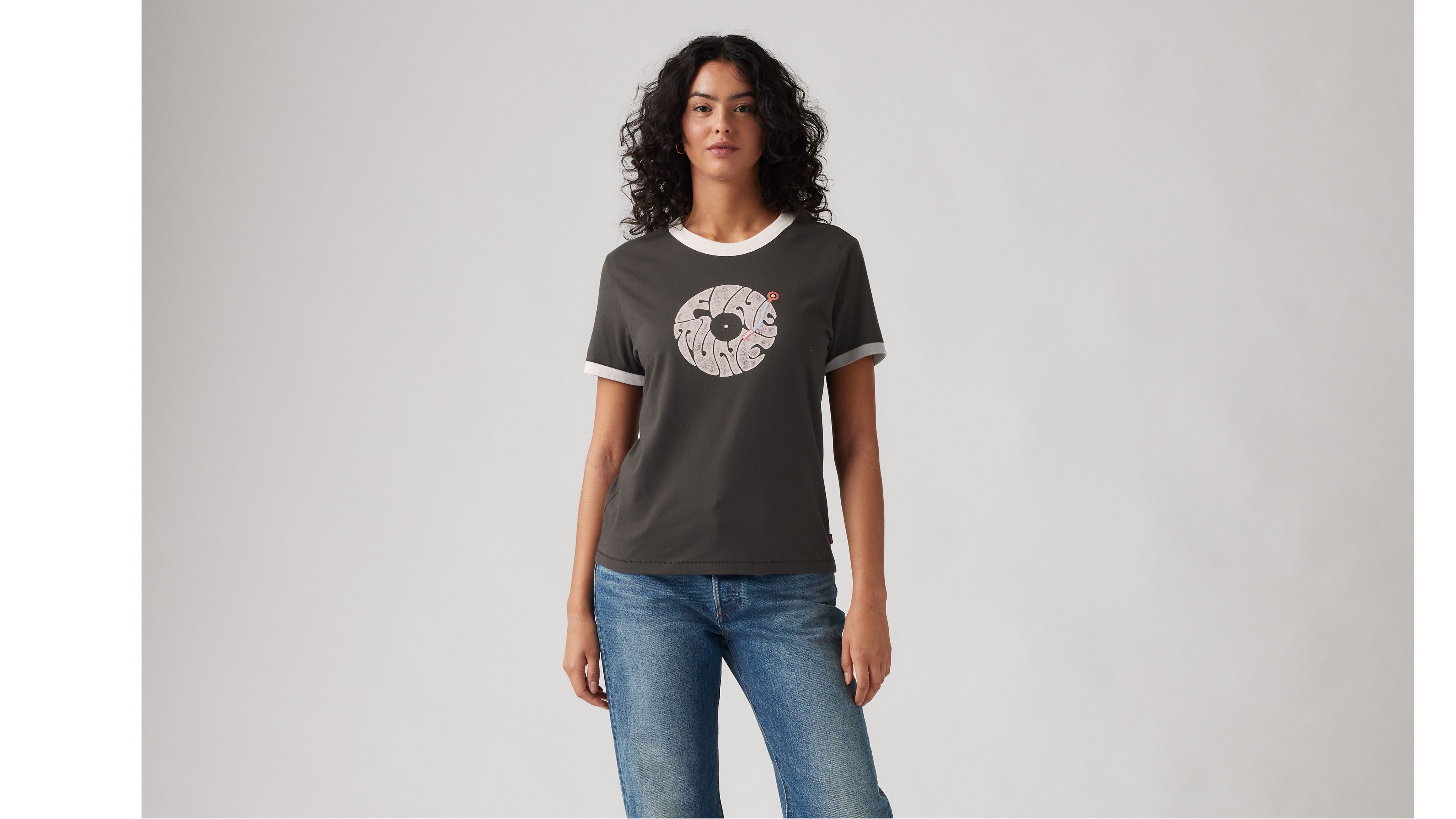 Graphic Iconic Ringer T-Shirt 2