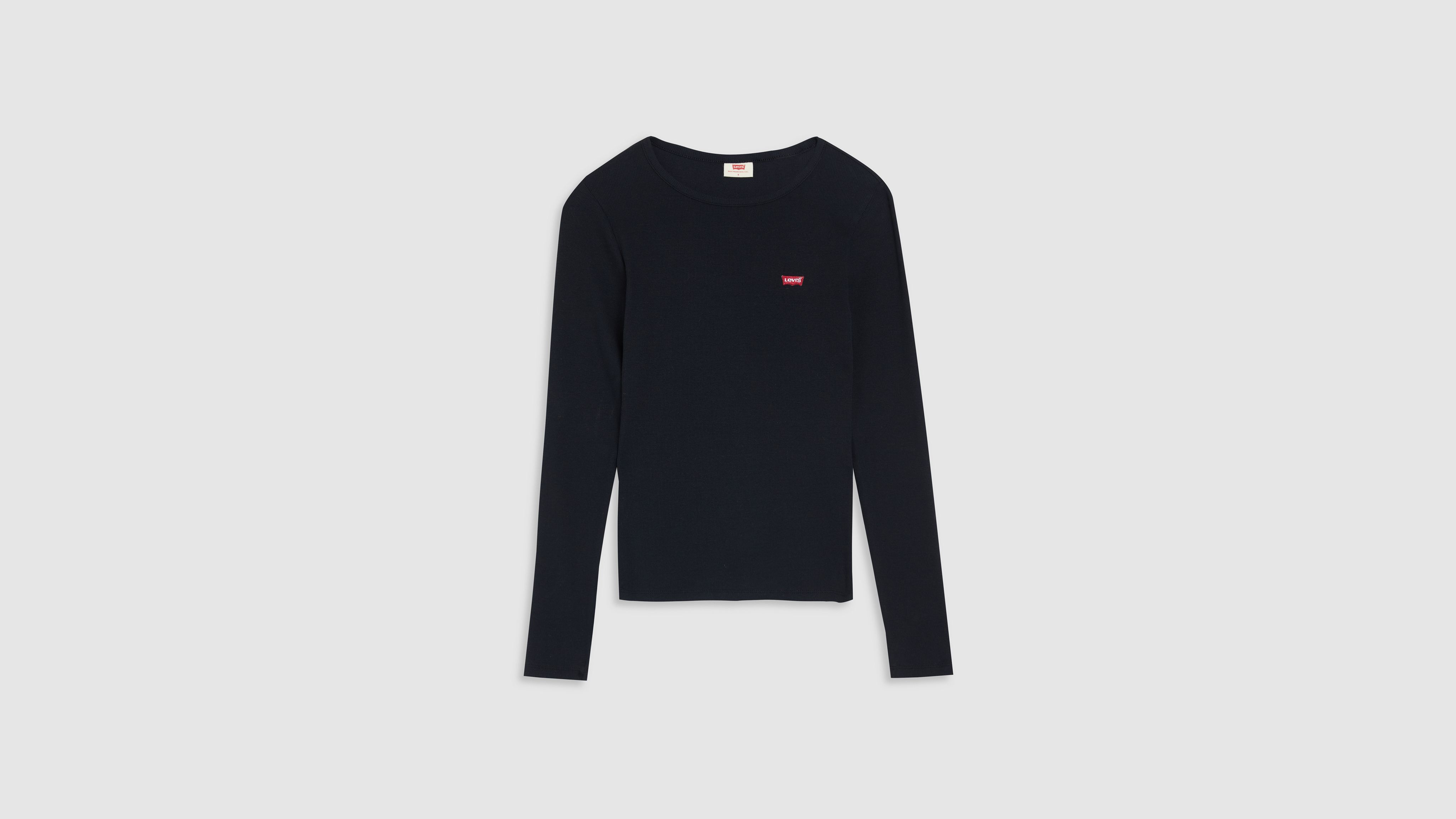 Levi's Hayes Long Sleeve T-shirt In Anthracite Night