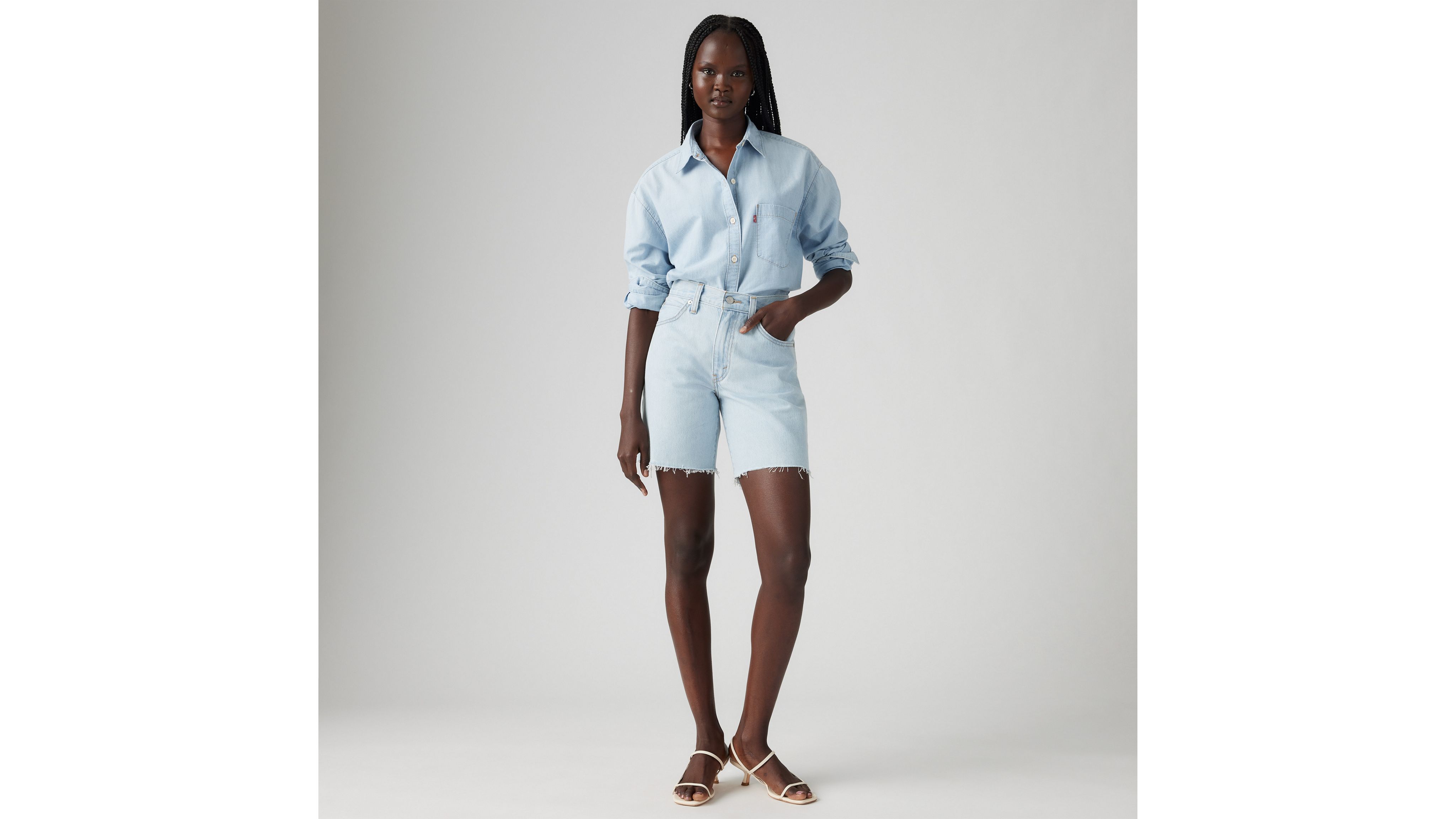 94 Baggy Shorts - Blue | Levi's® PL