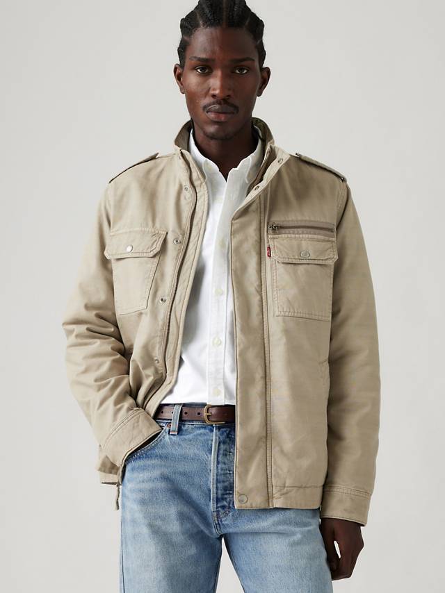 Potrero Workwear Hoodie Jacket - Brown | Levi's® US Potrero Workwear Hoodie Jacket - Brown | Levi's® US