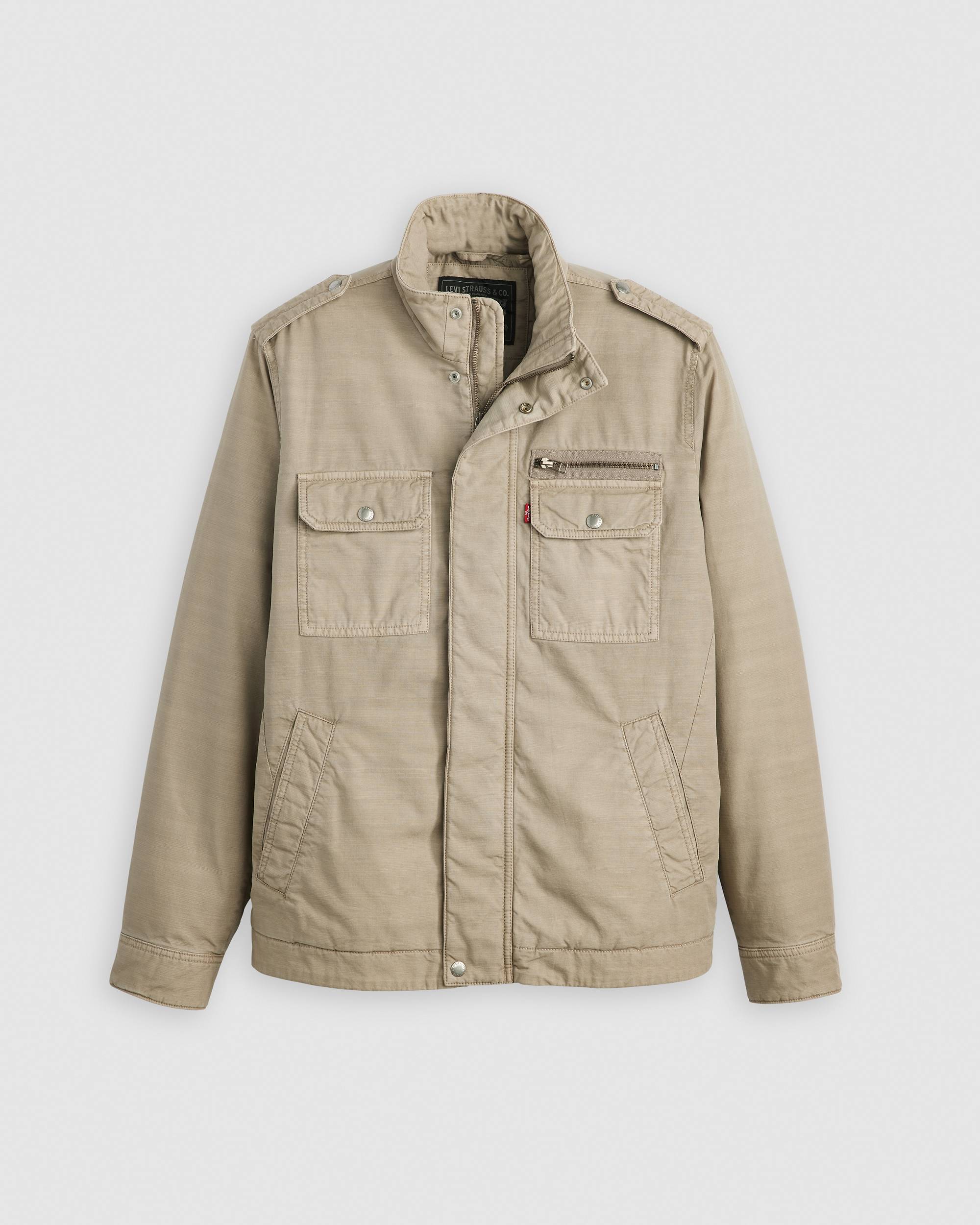 Menlo Military Jacket - White | Levi's® US Menlo Military Jacket - White | Levi's® US