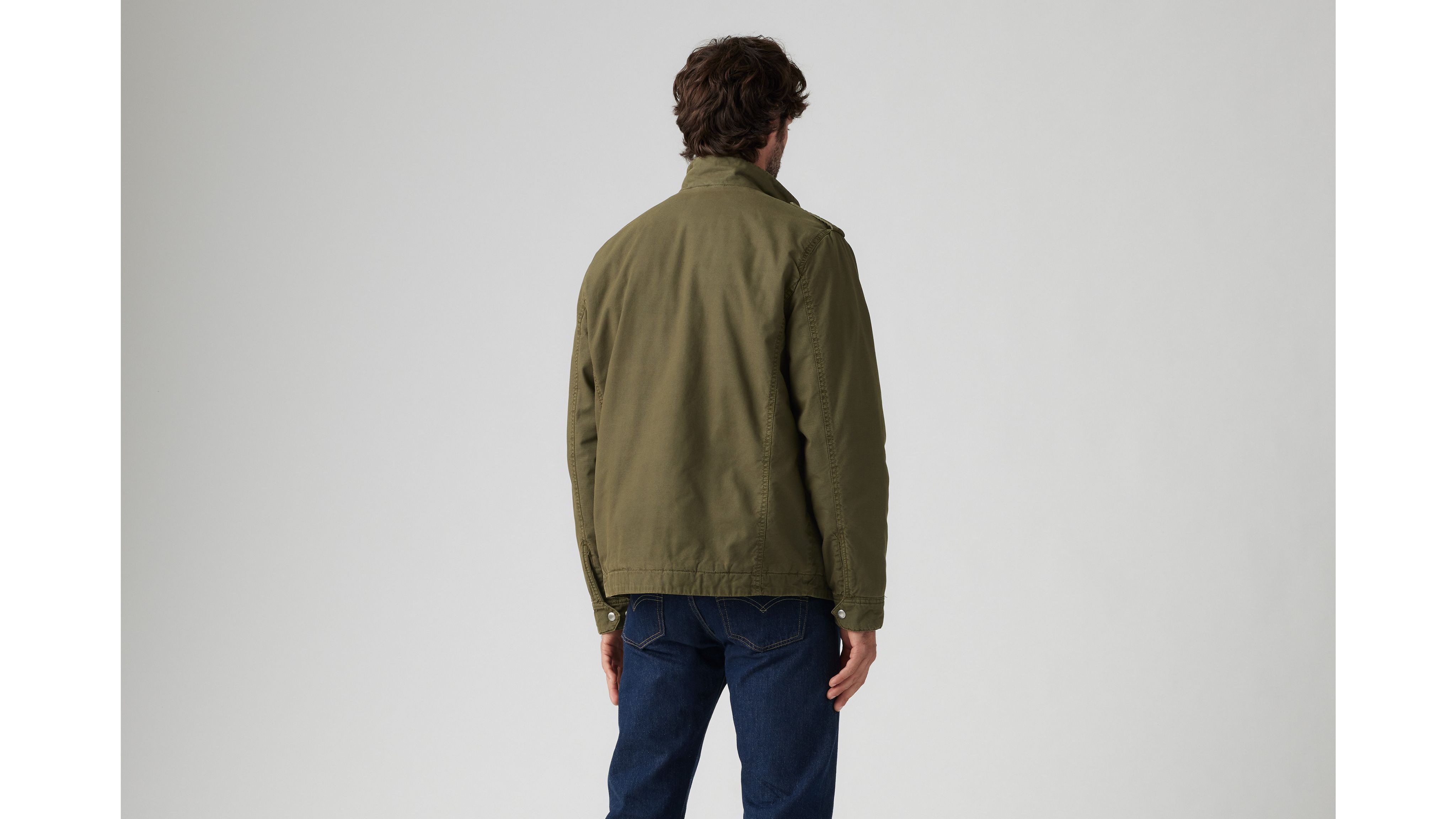Levi's Menlo Military Jacket In Green
