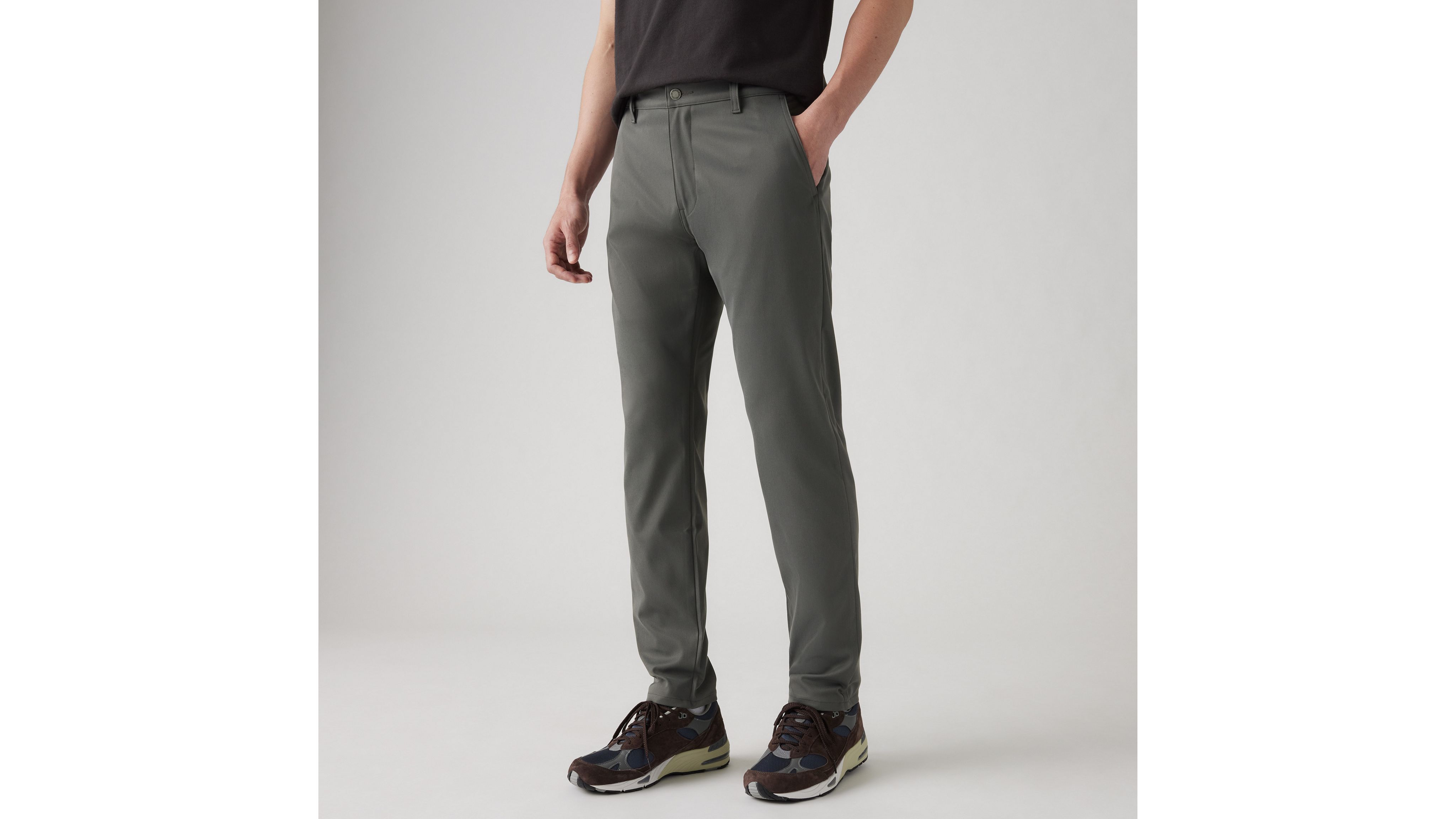 Levi's Xx Chino Standard Taper Tech+ Men's Pants 40x30 In Grey Ore