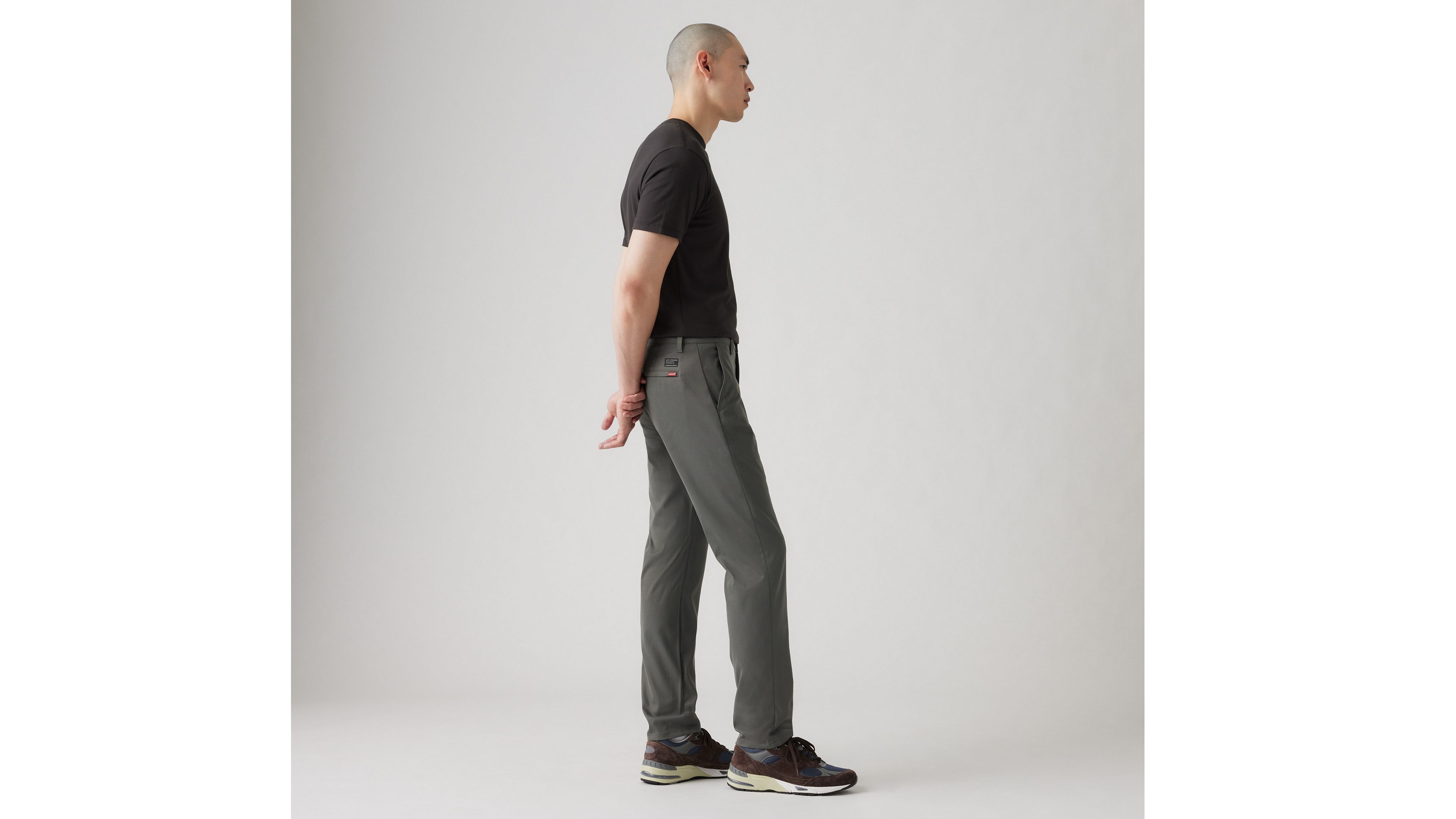 Levi's Xx Chino Standard Taper Tech+ Men's Pants 40x30 In Grey Ore