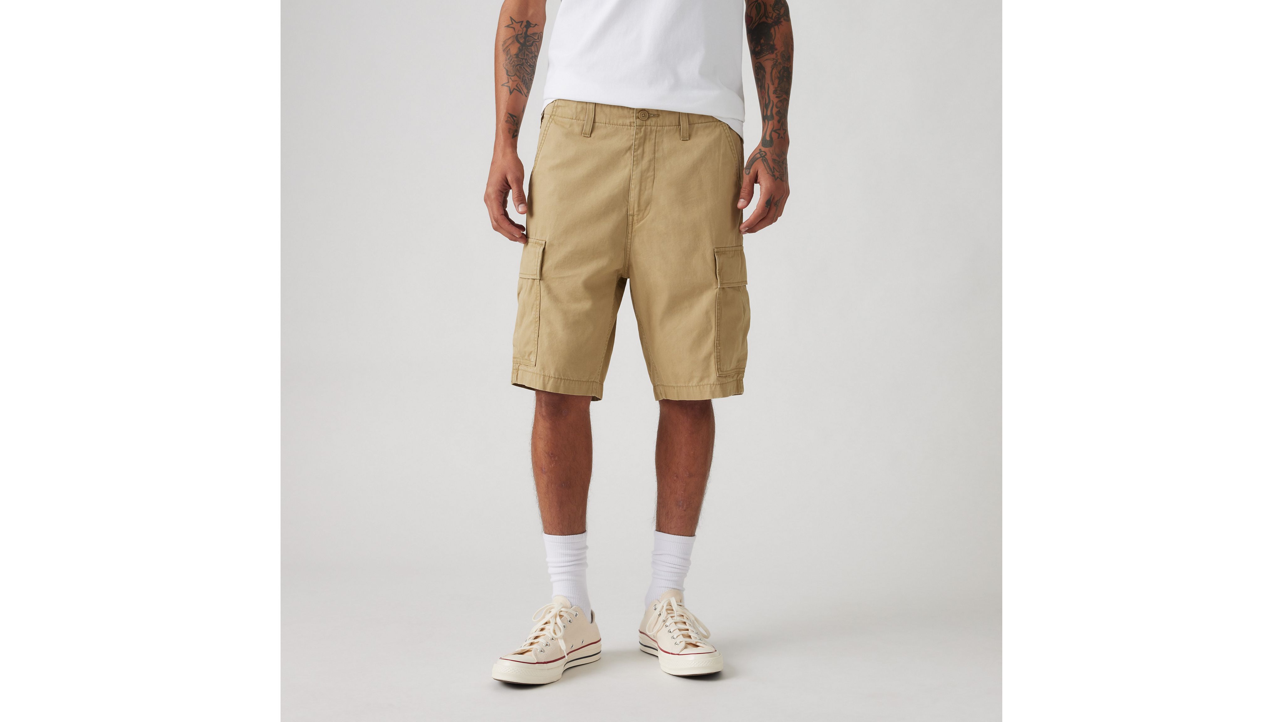 Levi's Carrier Cargo Shorts In Harvest Gold