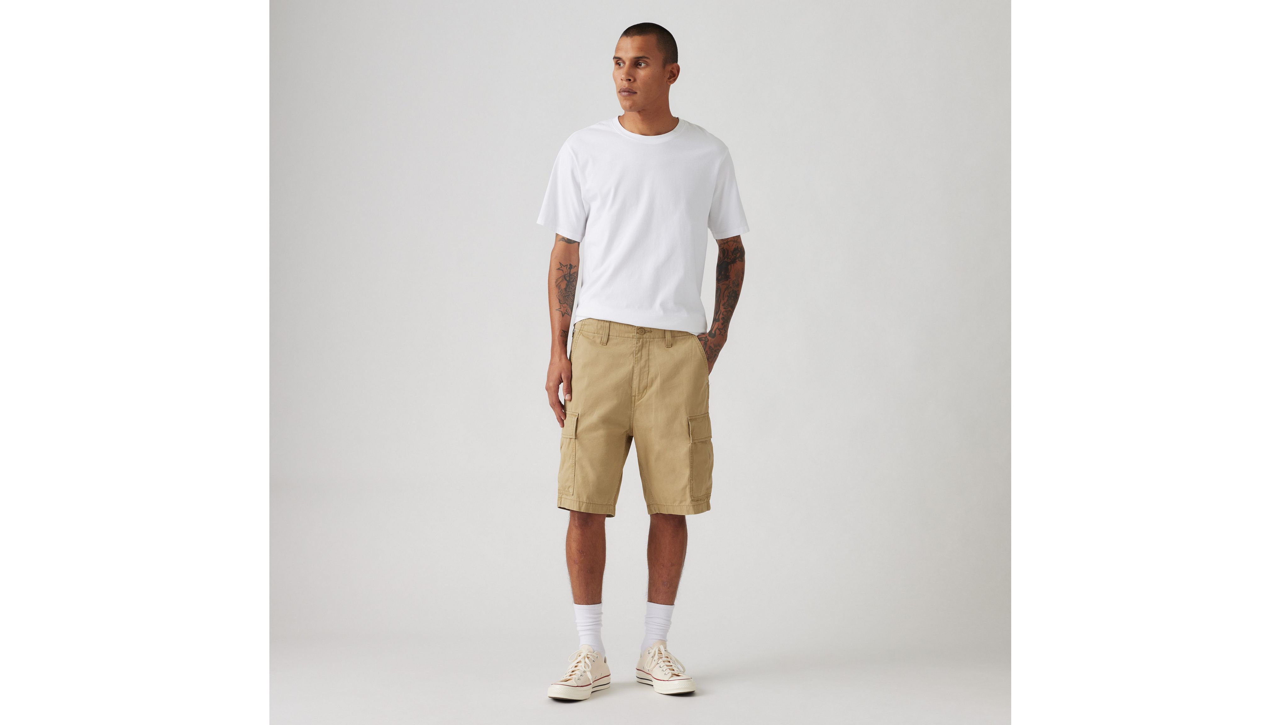 Levi's Carrier Cargo Shorts In Harvest Gold