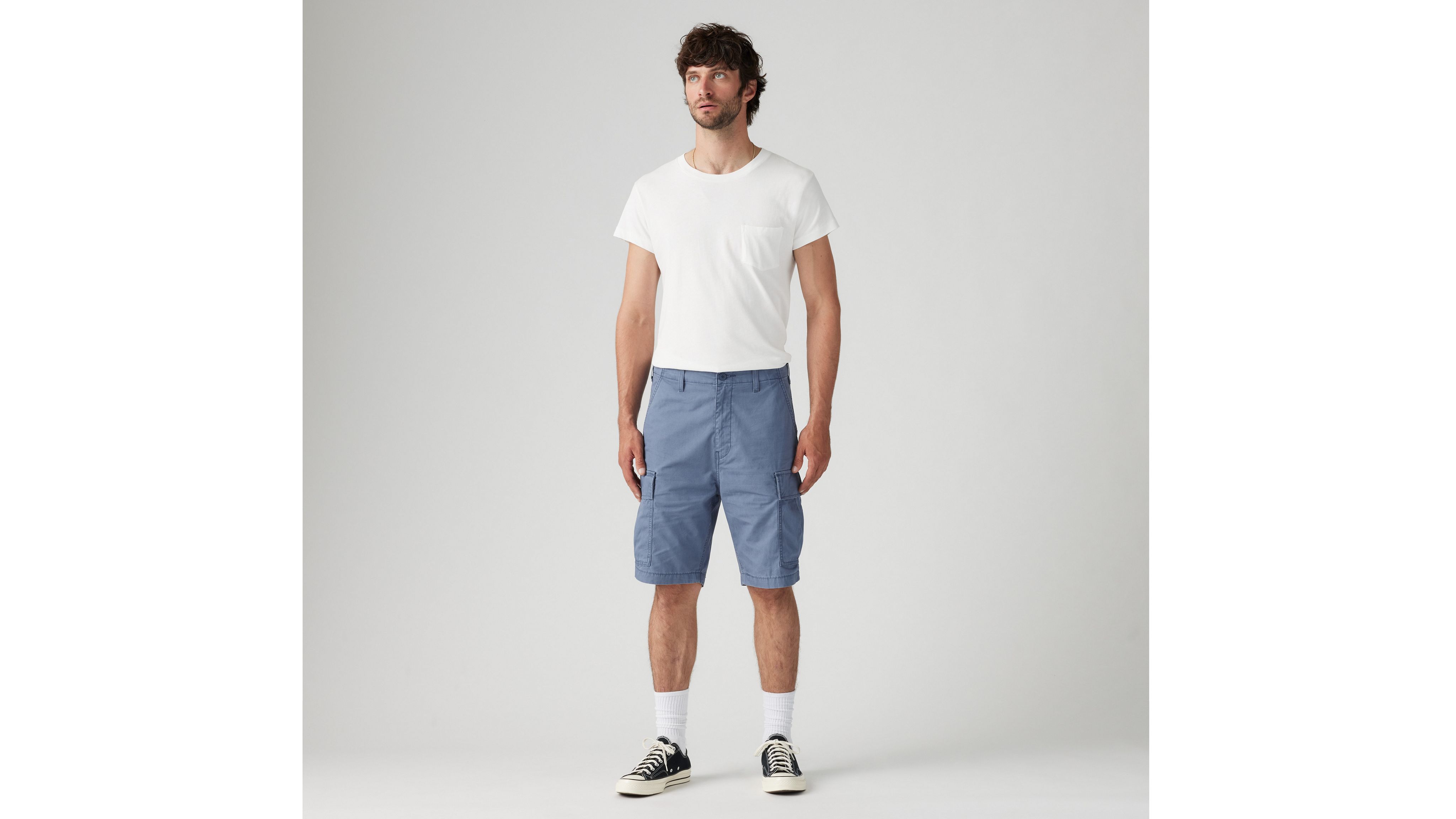 Levi's Carrier Cargo Lightweight Men's Shorts 42 In Vintage Indigo
