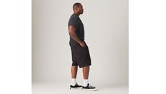 Carrier Cargo 9" Men's Shorts (Big & Tall) — Meteorite - Black 3