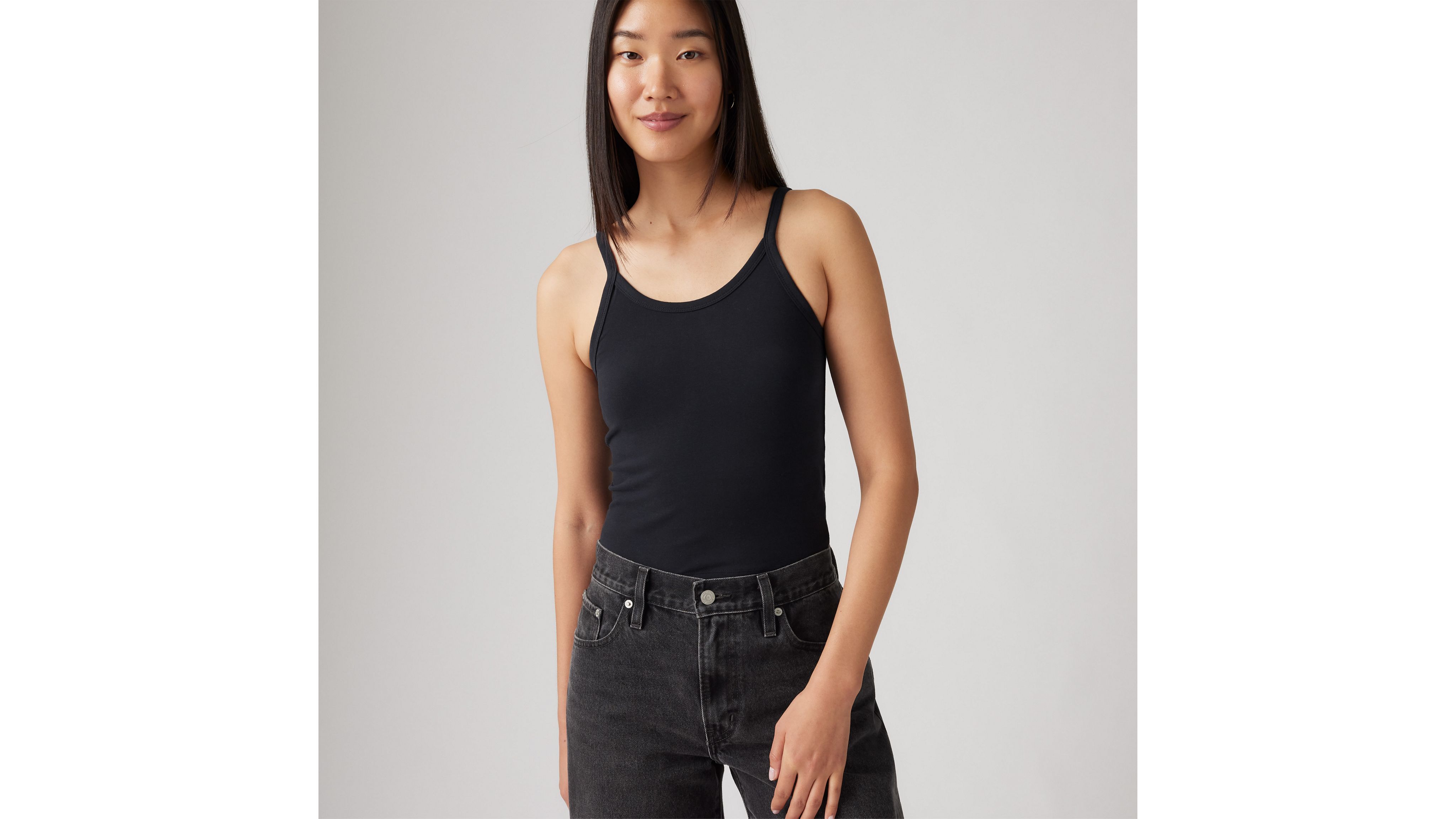 80/-HIGH GAUGE SINGLE JERSEY TANK TOP – THE SHOP YOHJI YAMAMOTO