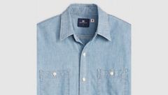 Work Shirt — Light Chambray - Light Wash 7