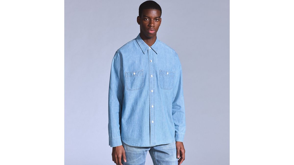 Work Shirt — Light Chambray - Light Wash
