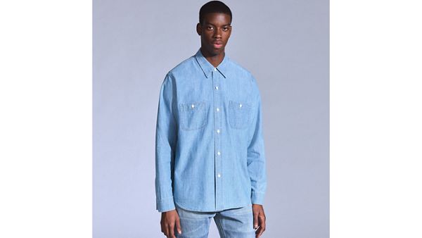 Work Shirt — Light Chambray - Light Wash