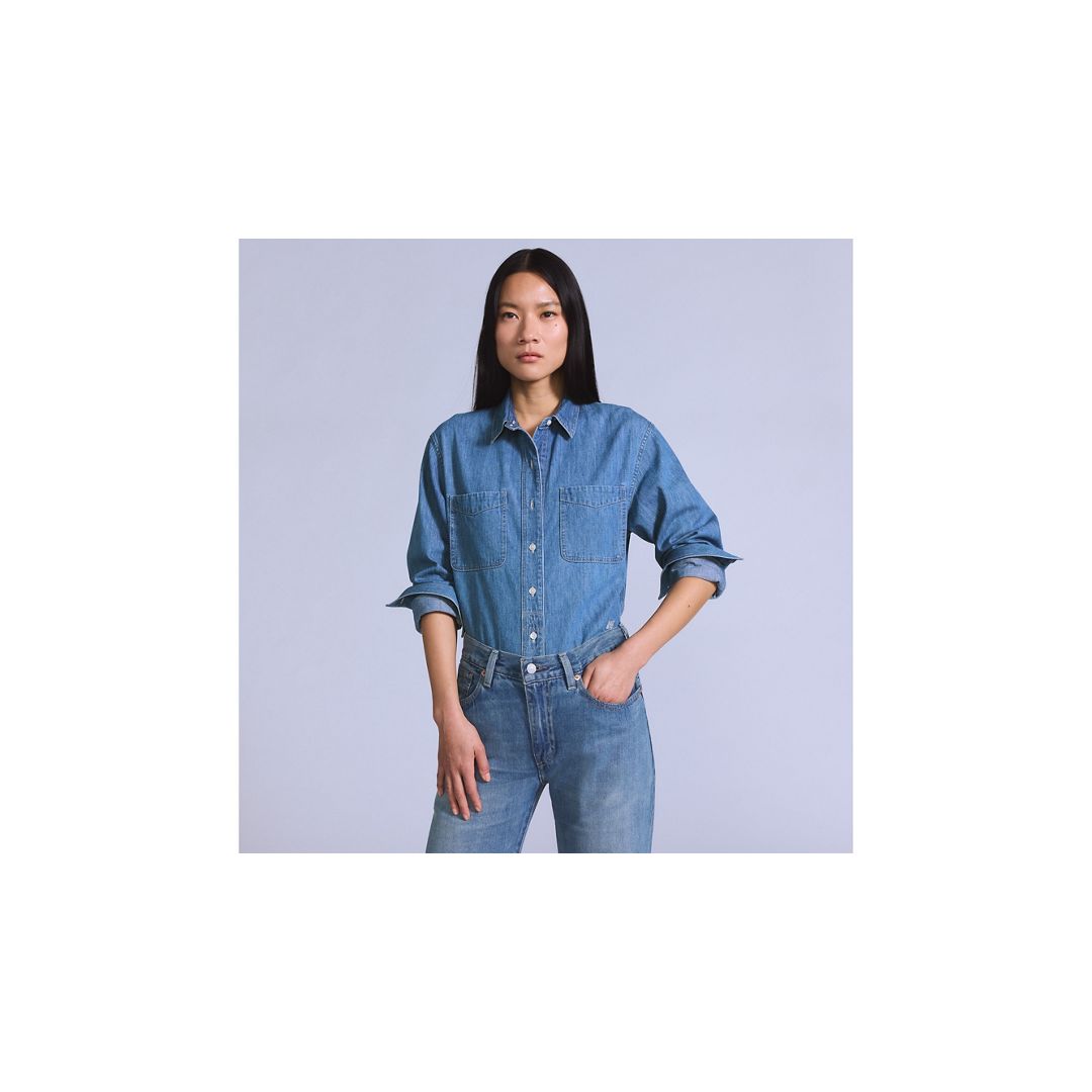 Levi's Denim Utility Shirt - Women's