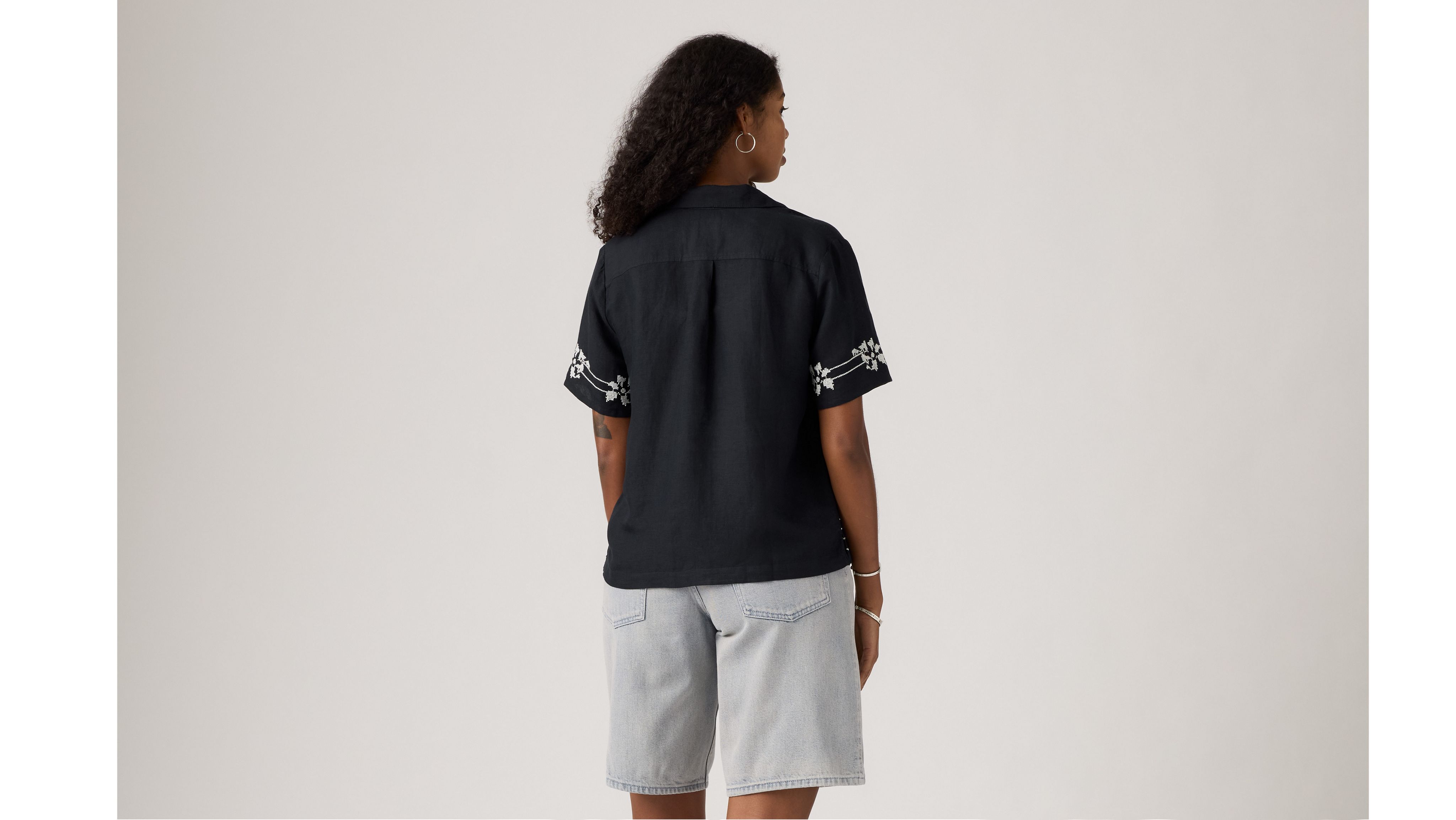 Sonny Linen Blend Camp Shirt