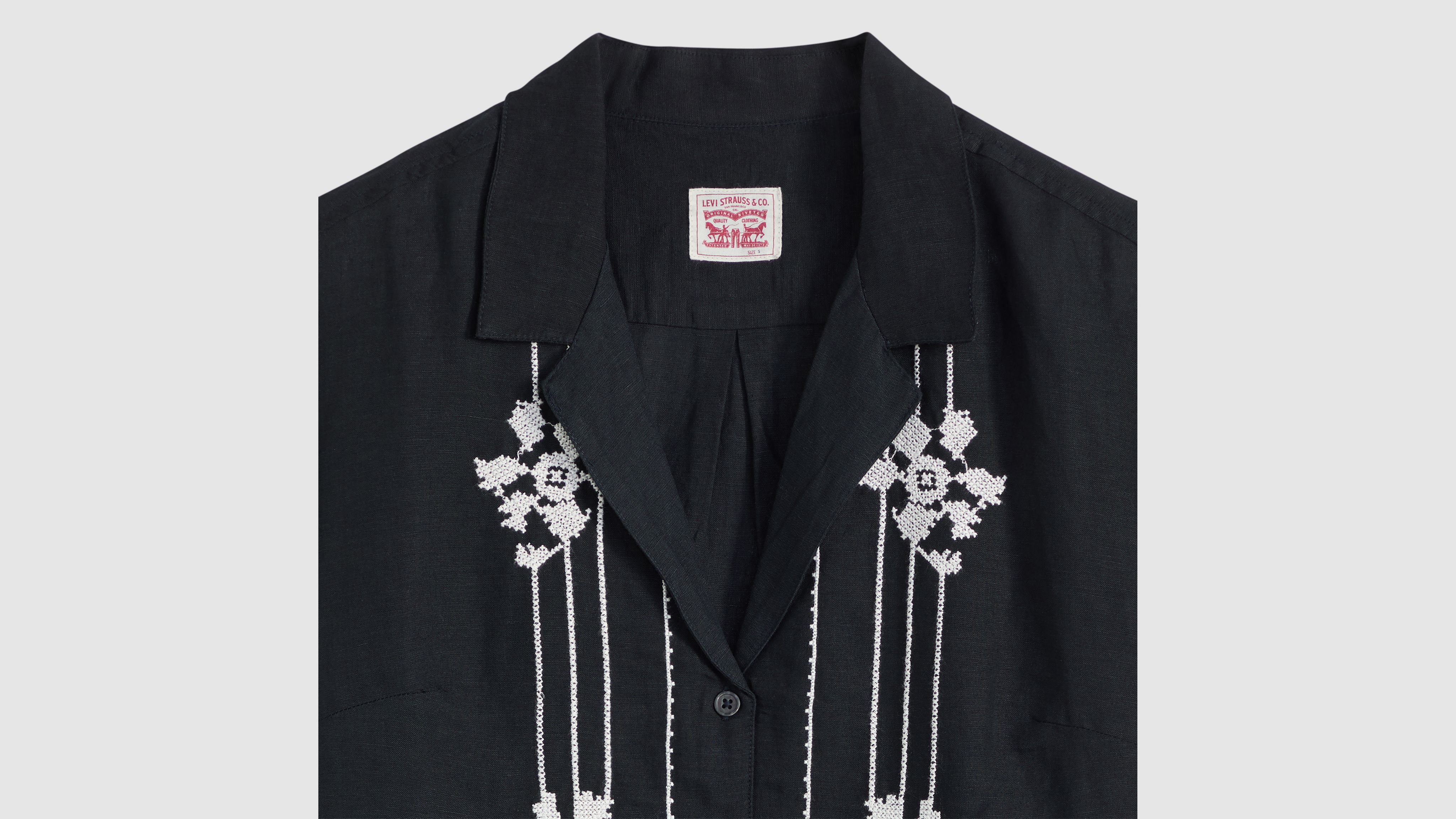 Sonny Linen Blend Camp Shirt